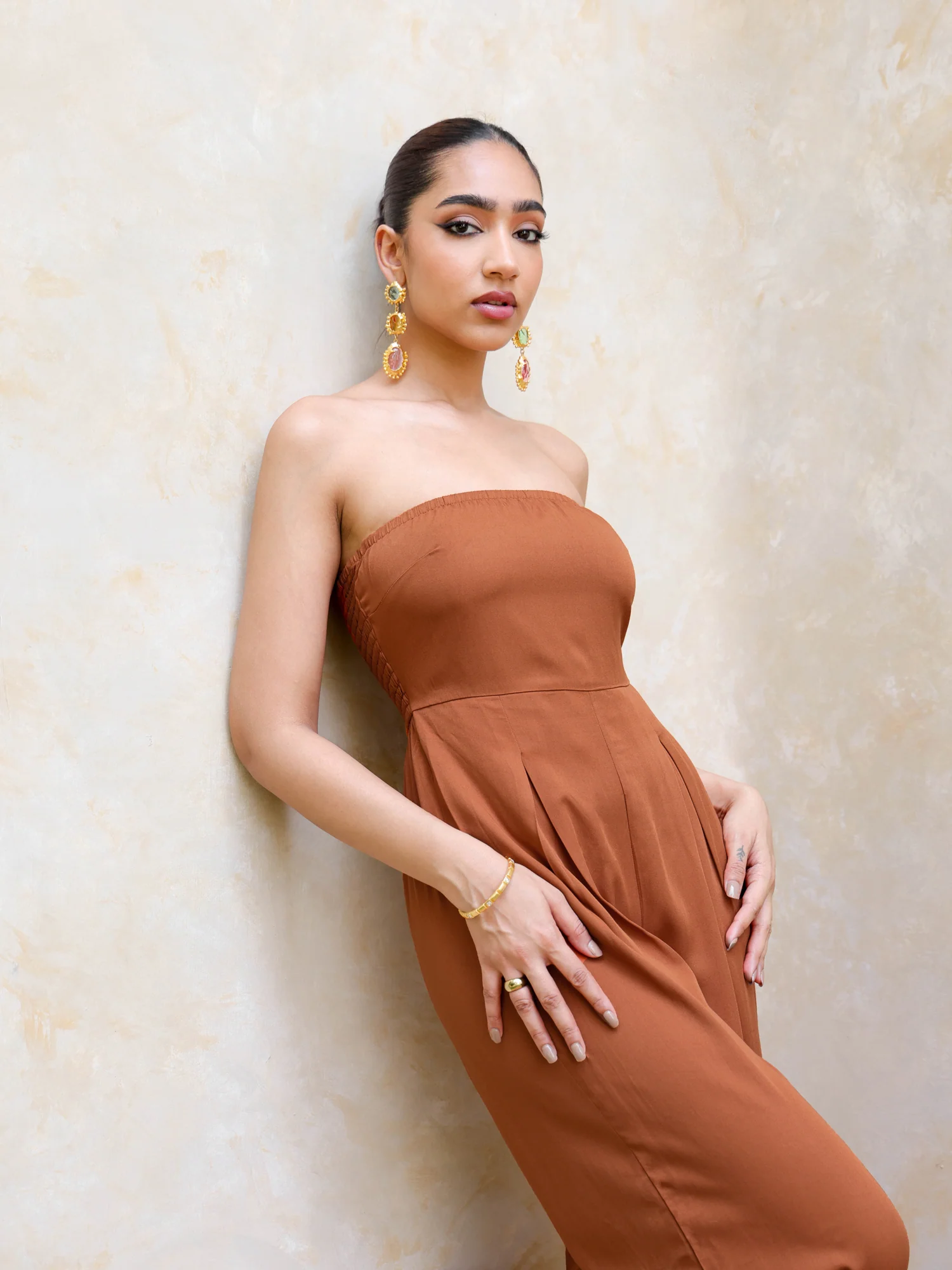 Back Smocking Jumpsuit - Image 4