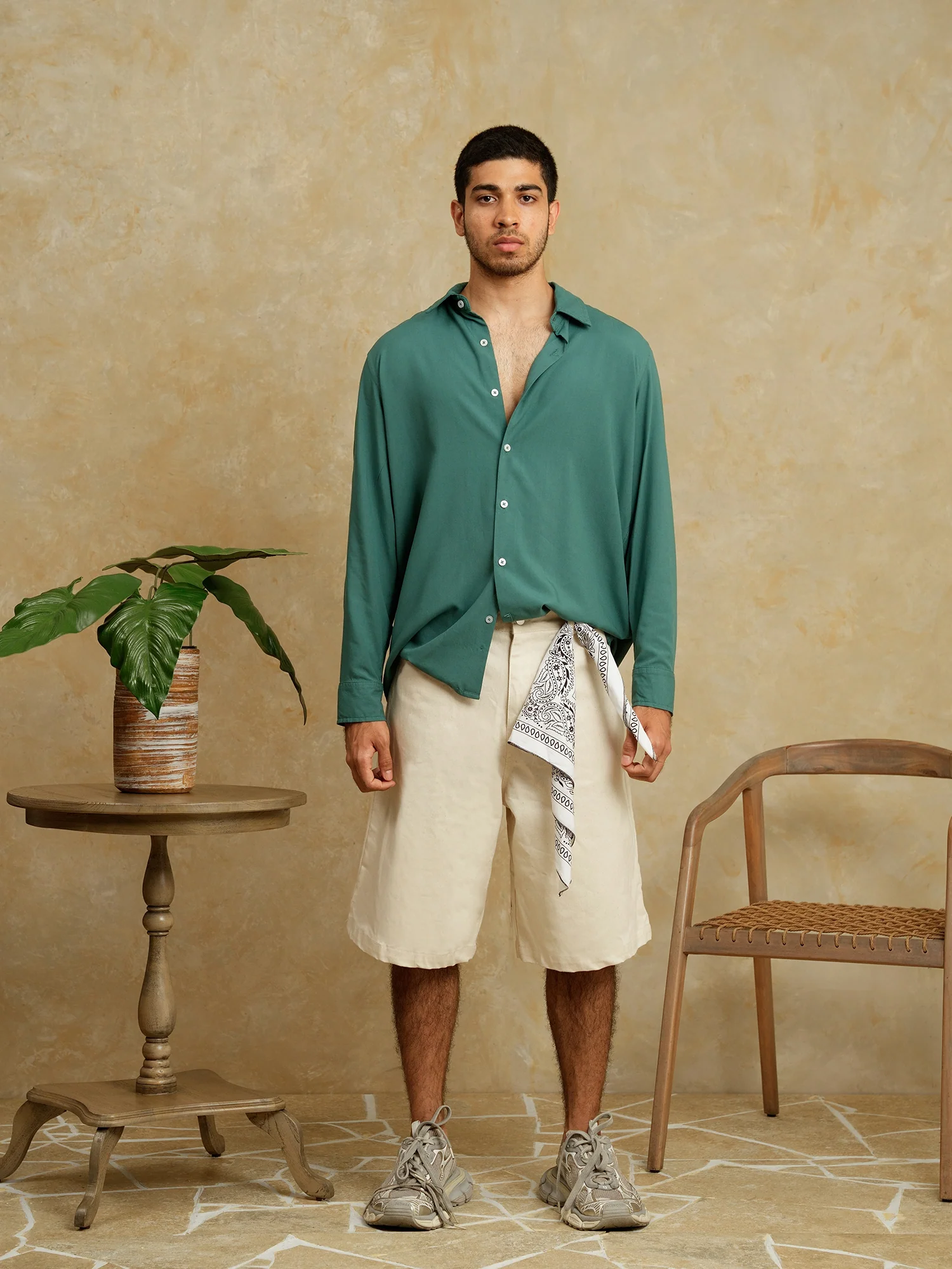 Basic regular collar shirt - Image 4