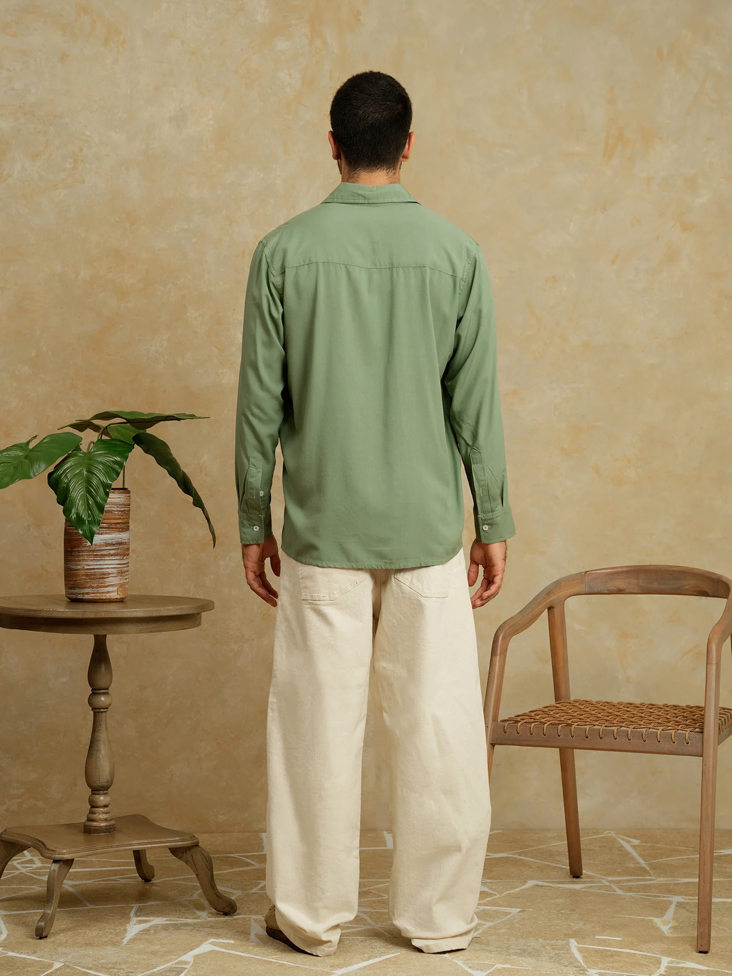 Basic regular collar shirt - Image 3