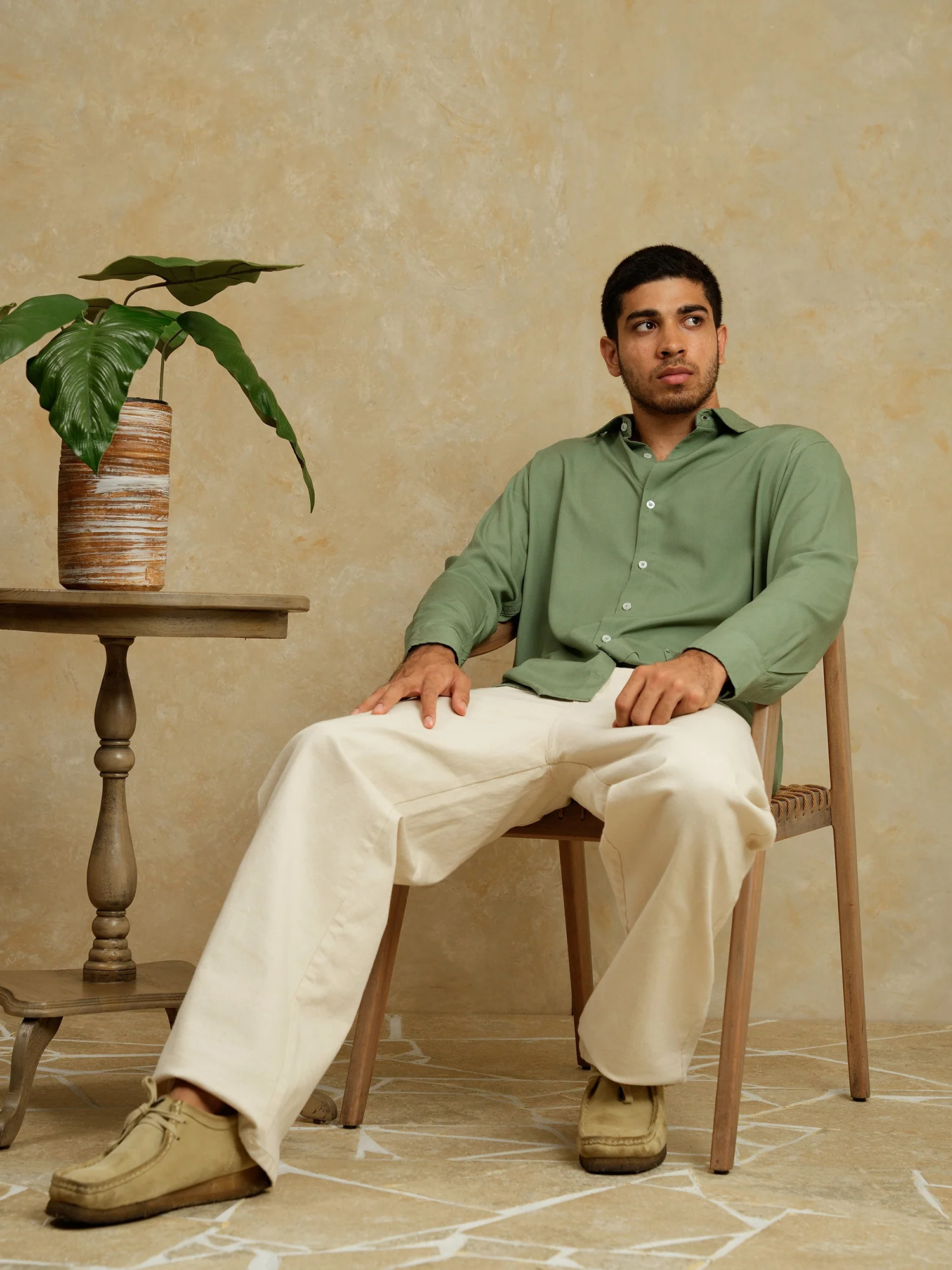 Basic regular collar shirt - Image 5