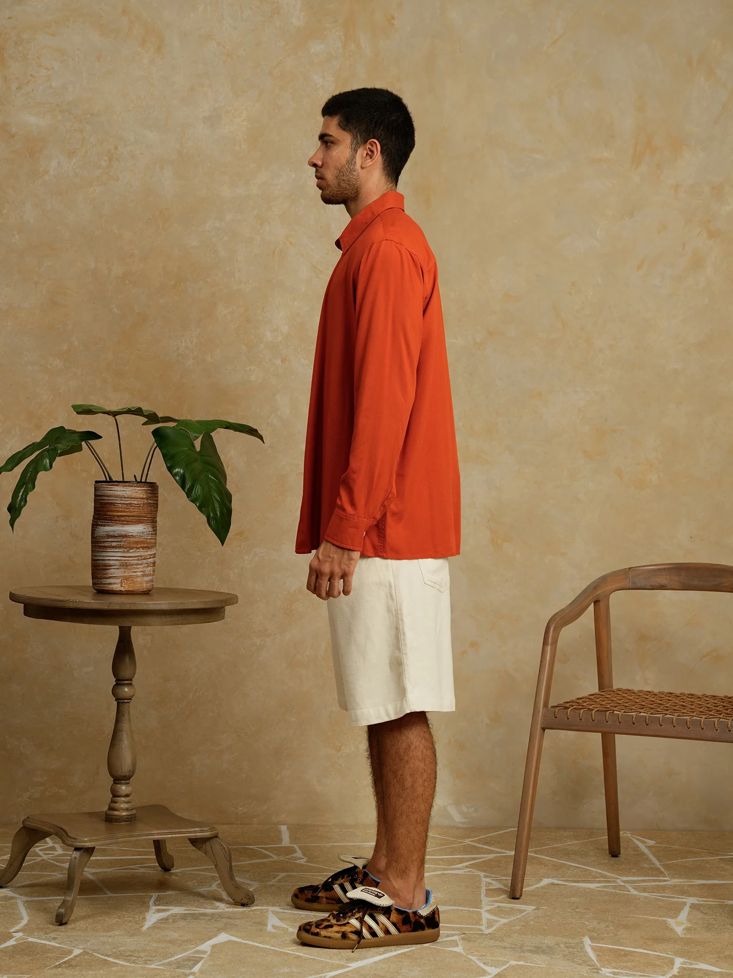 Basic regular collar shirt - Image 4
