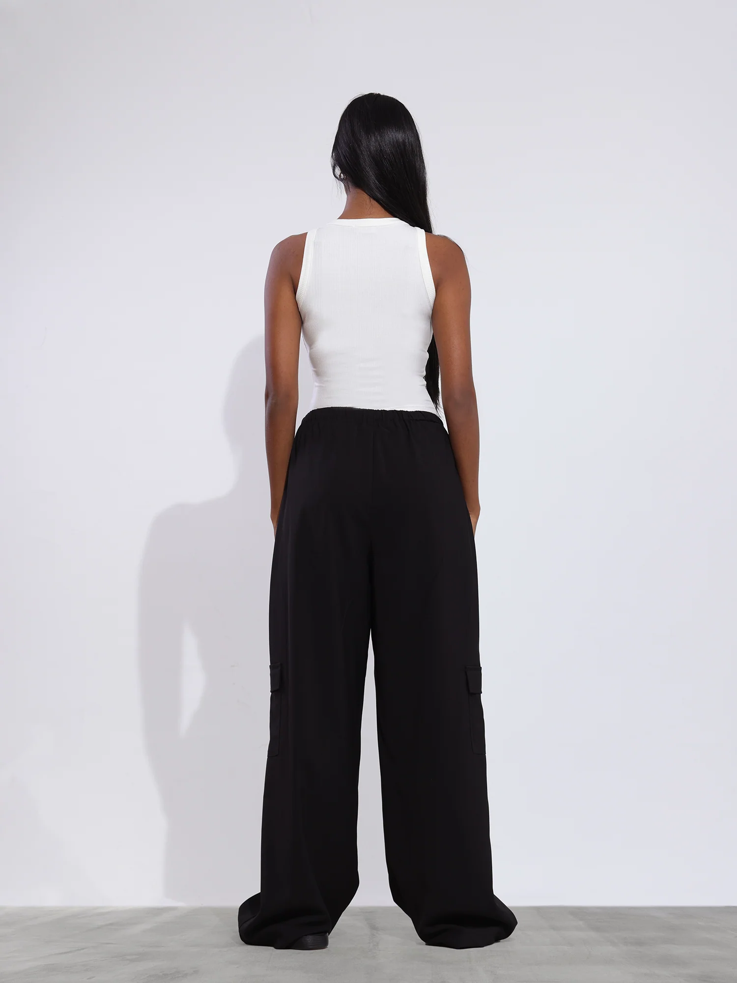 Beck High Neck Sleeveless Crop Top - Image 4