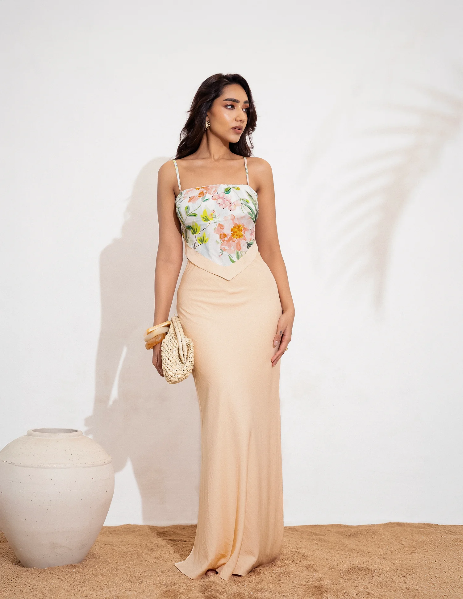 Bias Maxi Skirt