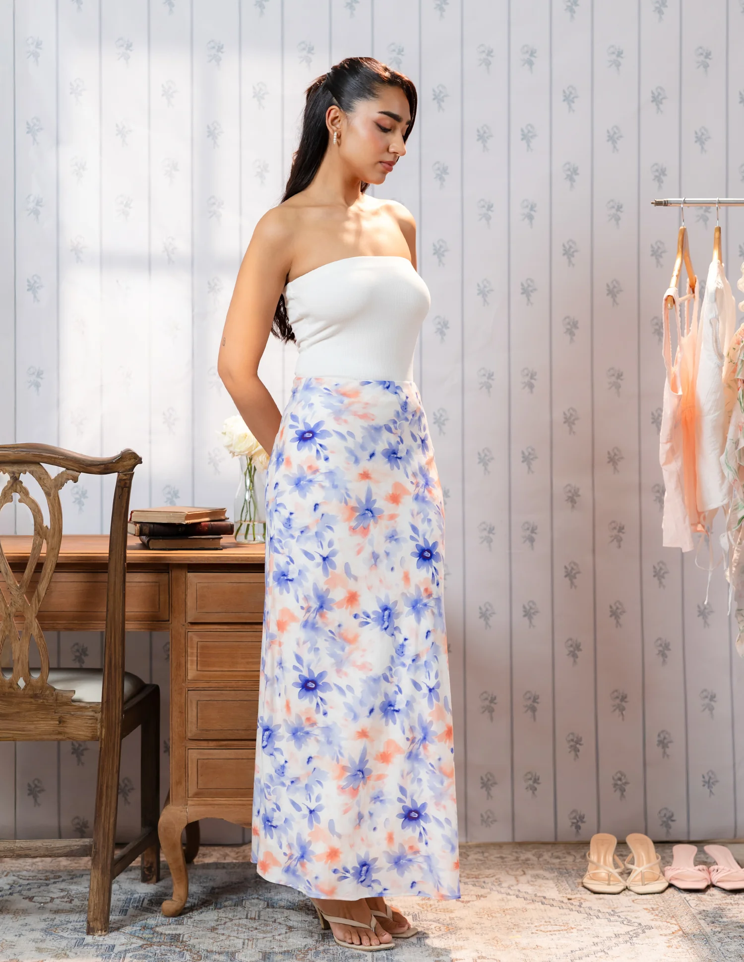 Bias Maxi Skirt - Image 3