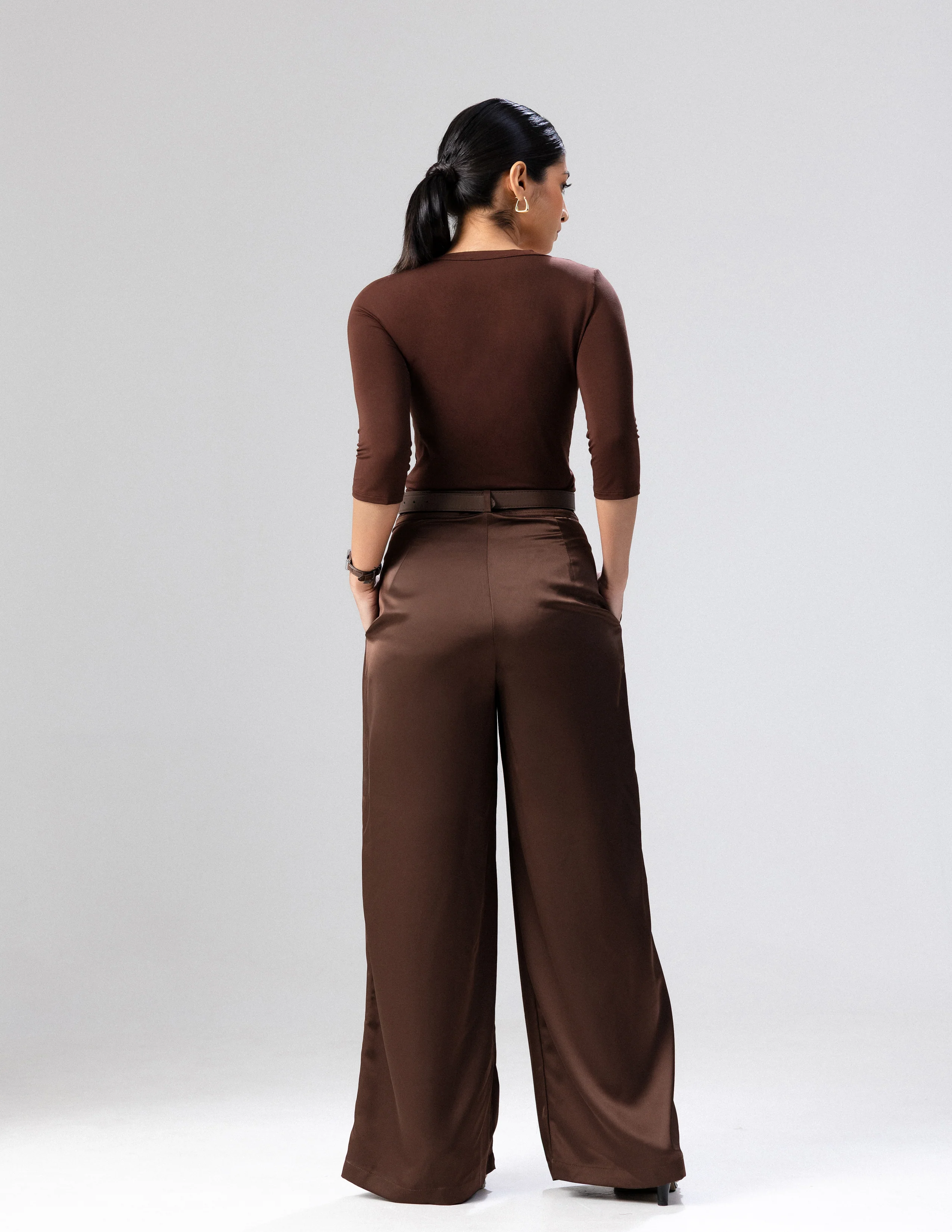 Button Detailed Long Sleeved Top - Image 3