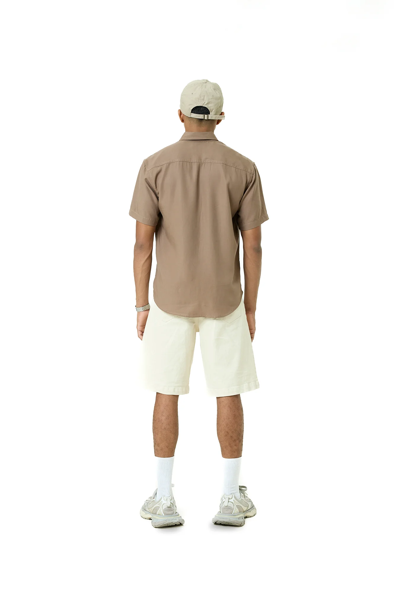 Button down detailed short sleeve shirt - Image 3