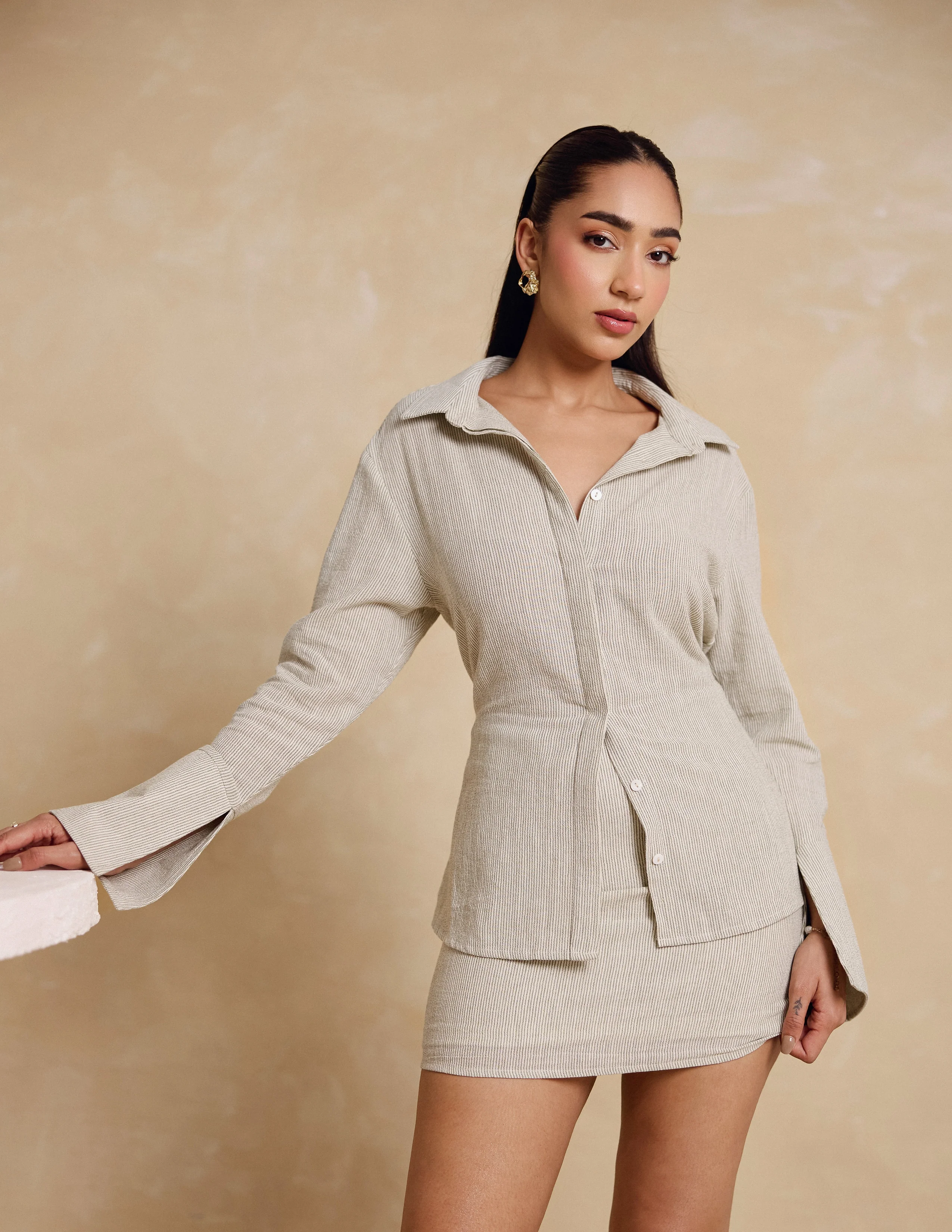 Button Down Fitted Shirt