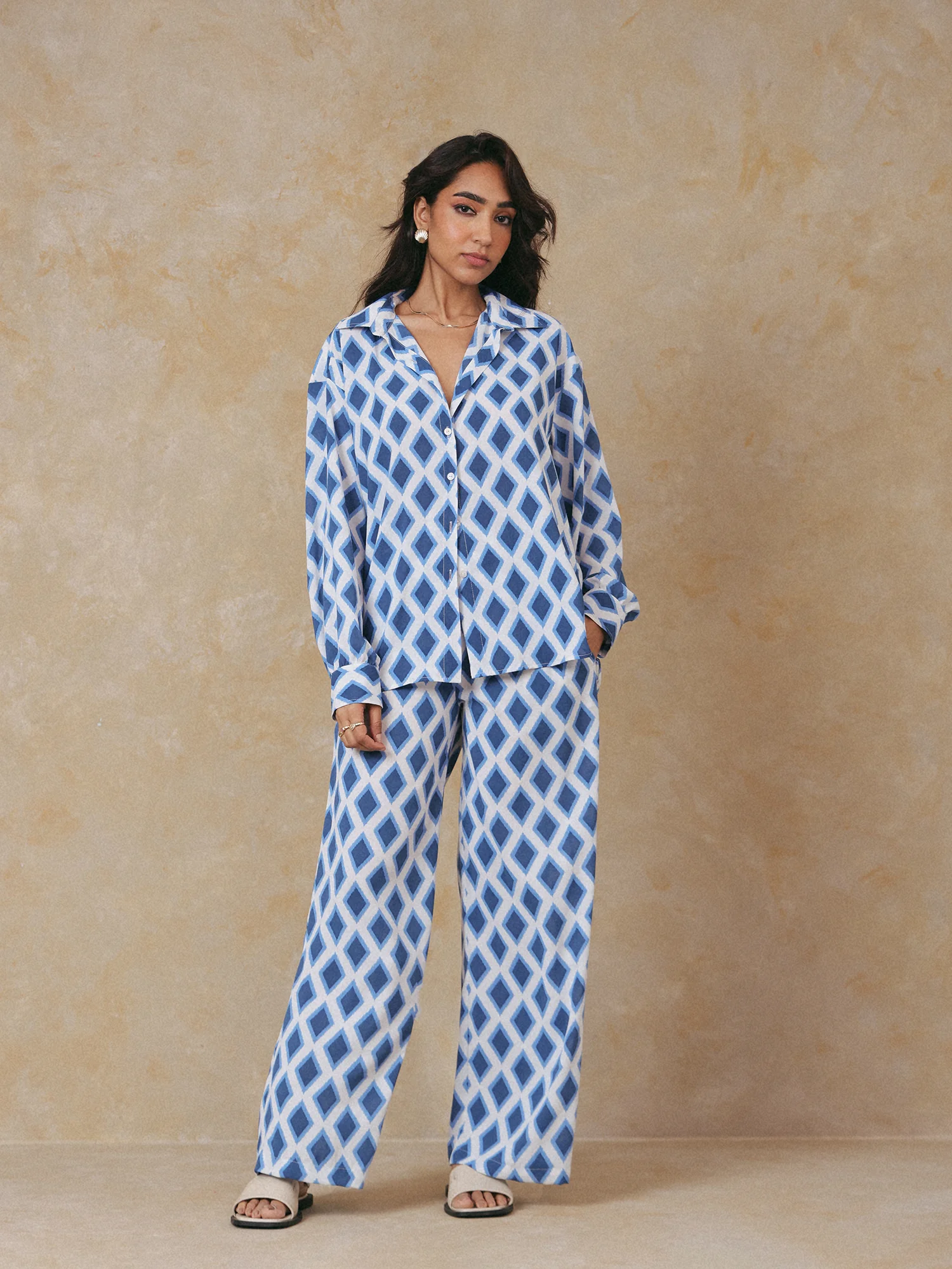 Button Down Long Sleeved Top - Image 3