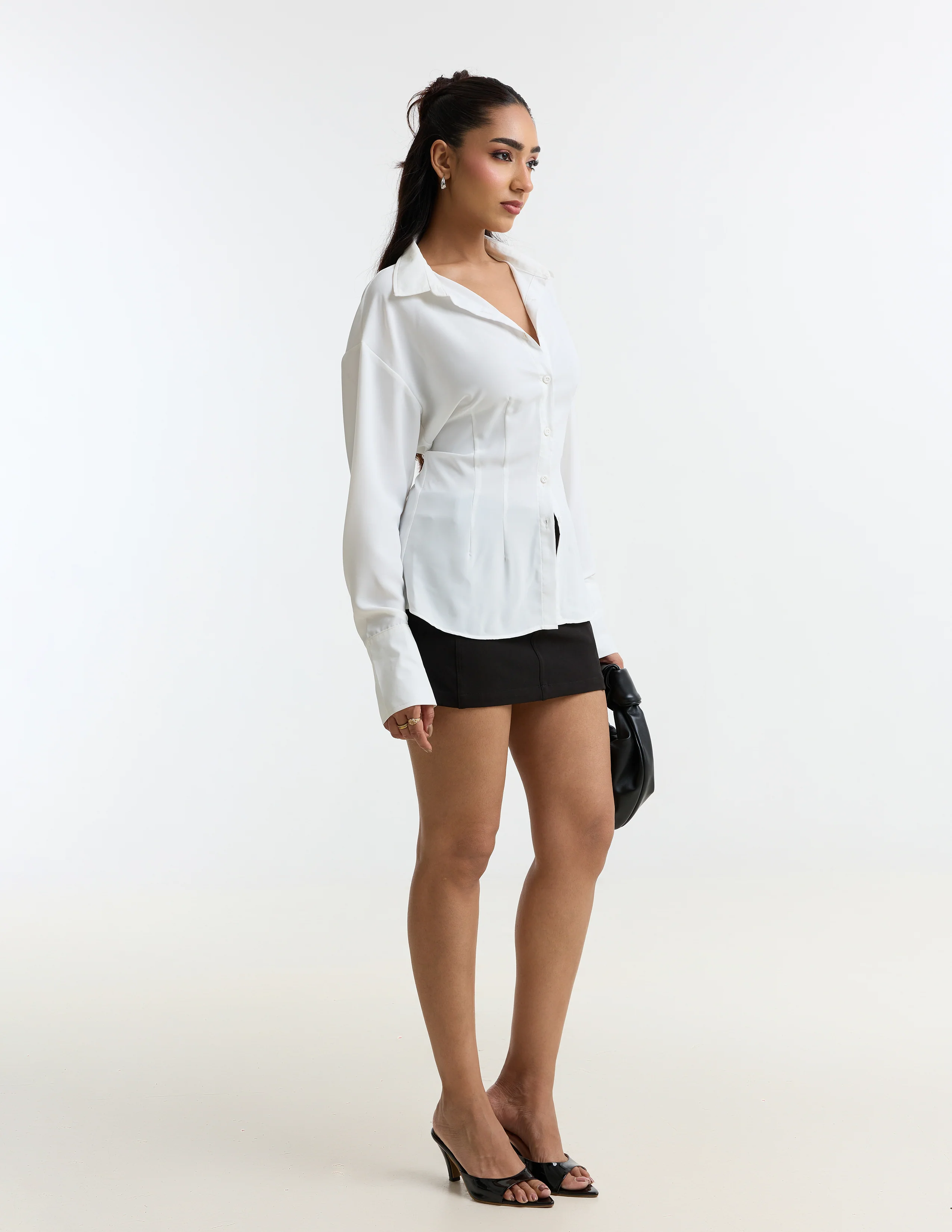 Button Down Long Sleeved Top - Image 3