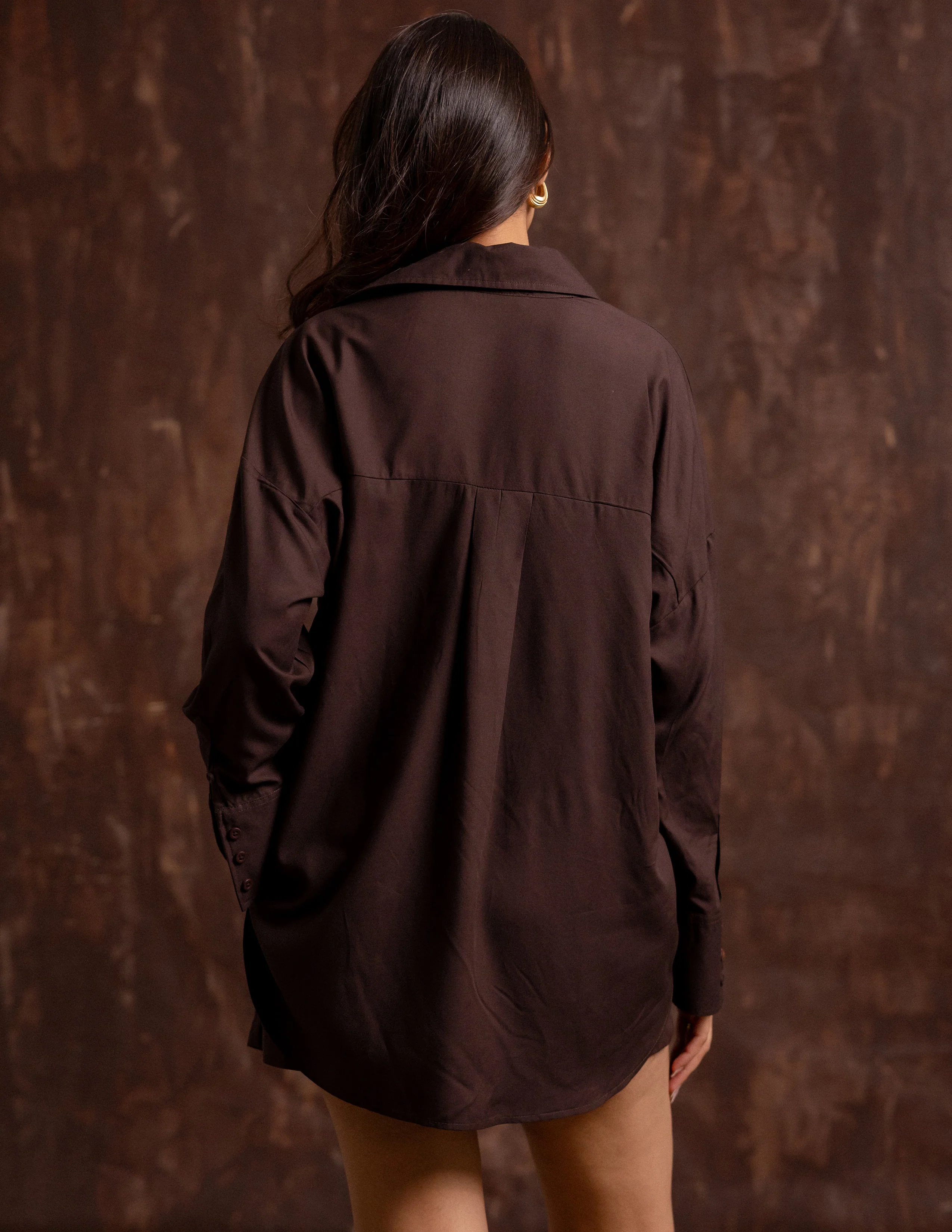 Button Down Long Sleeved  Top - Image 4