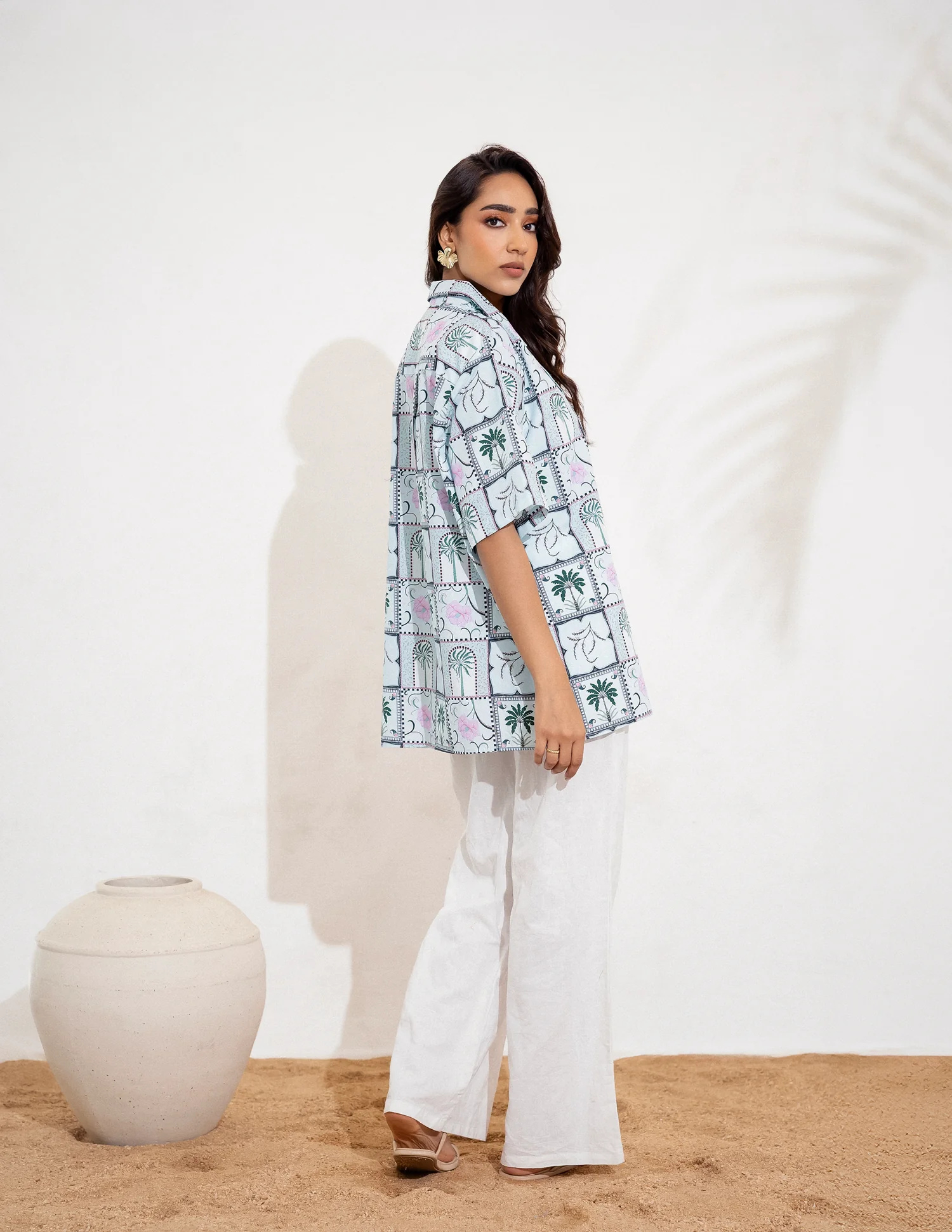 Button Down Oversize Shirt - Image 2
