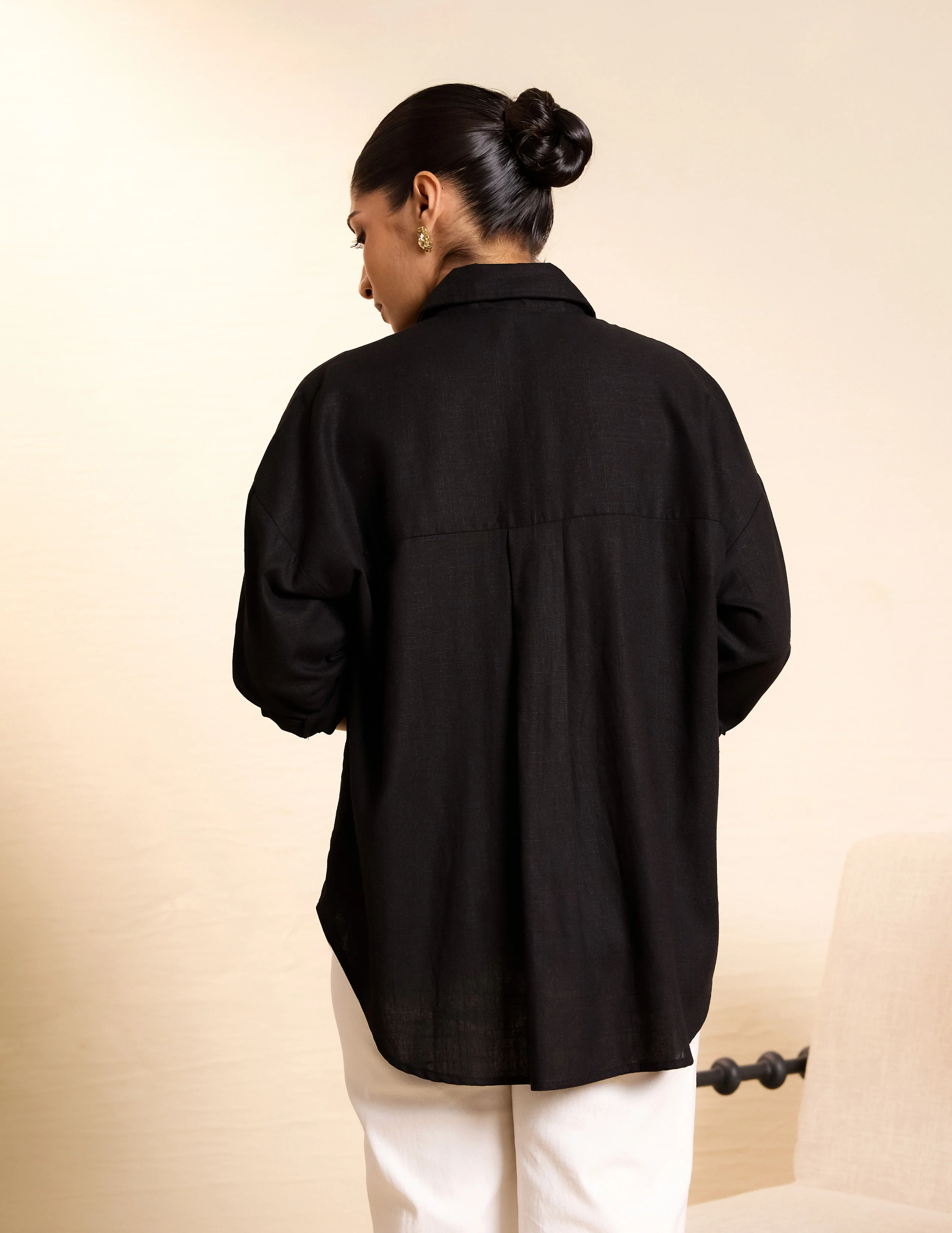Button Down Oversize Shirt - Image 5