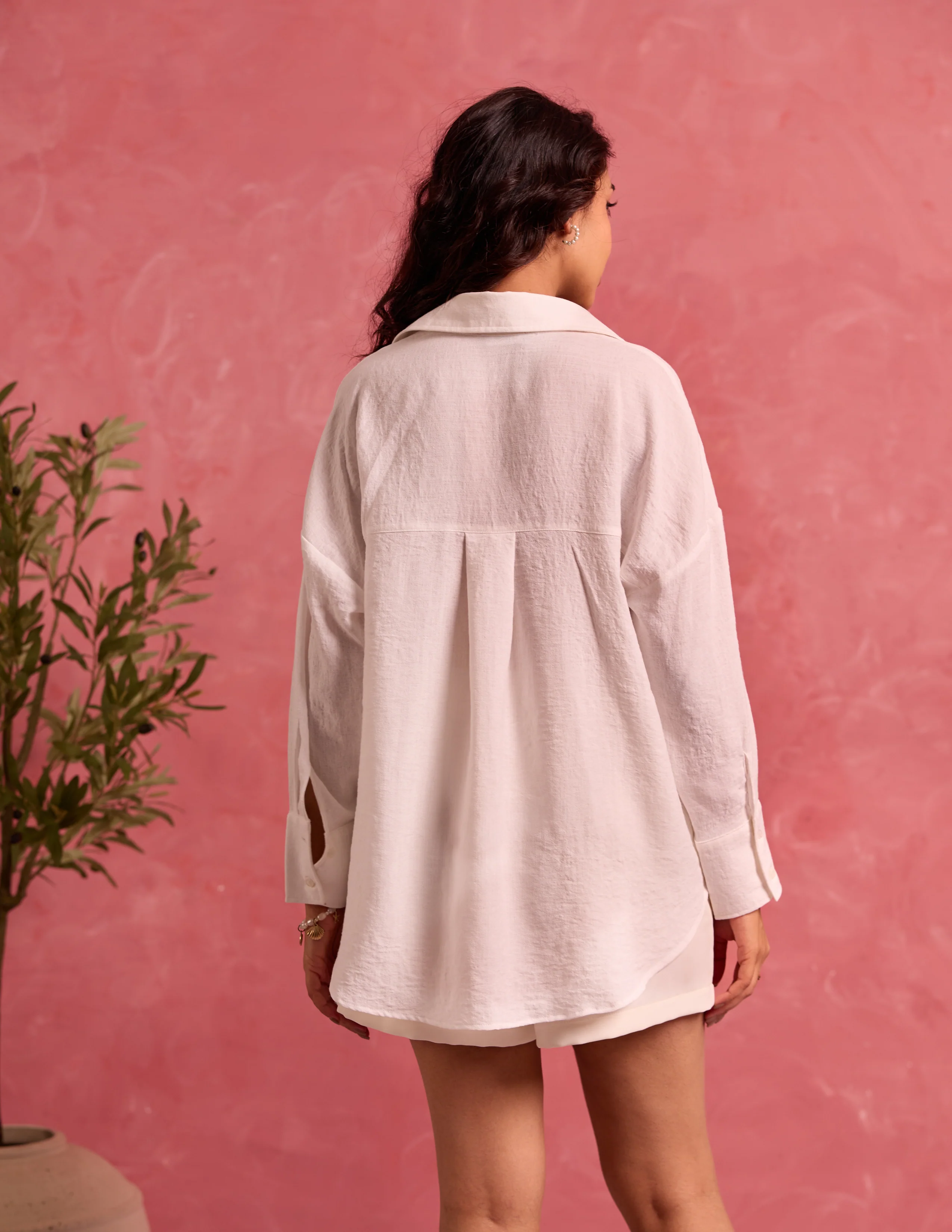 Button Down Oversize Shirt - Image 4