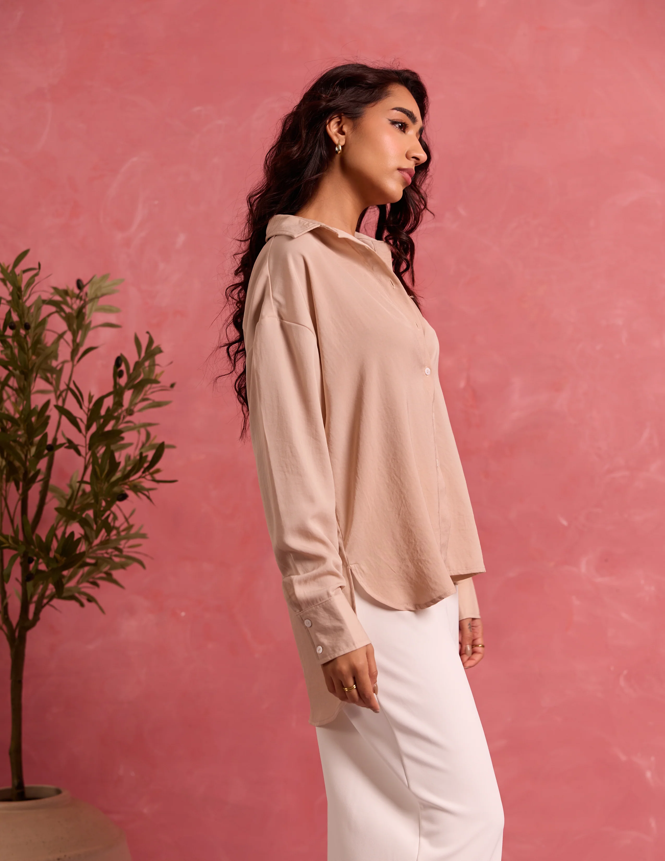 Button Down Oversize Shirt - Image 3