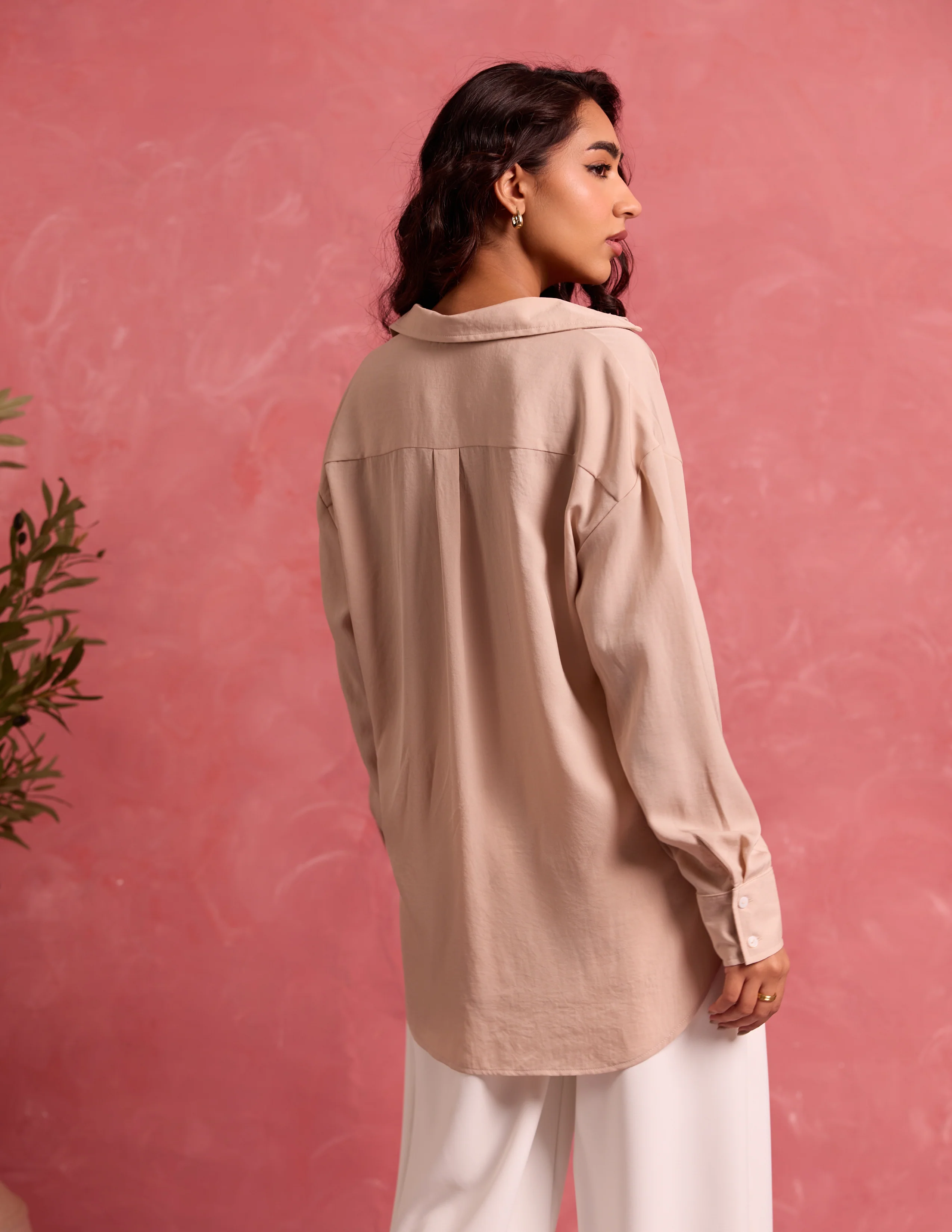 Button Down Oversize Shirt - Image 4