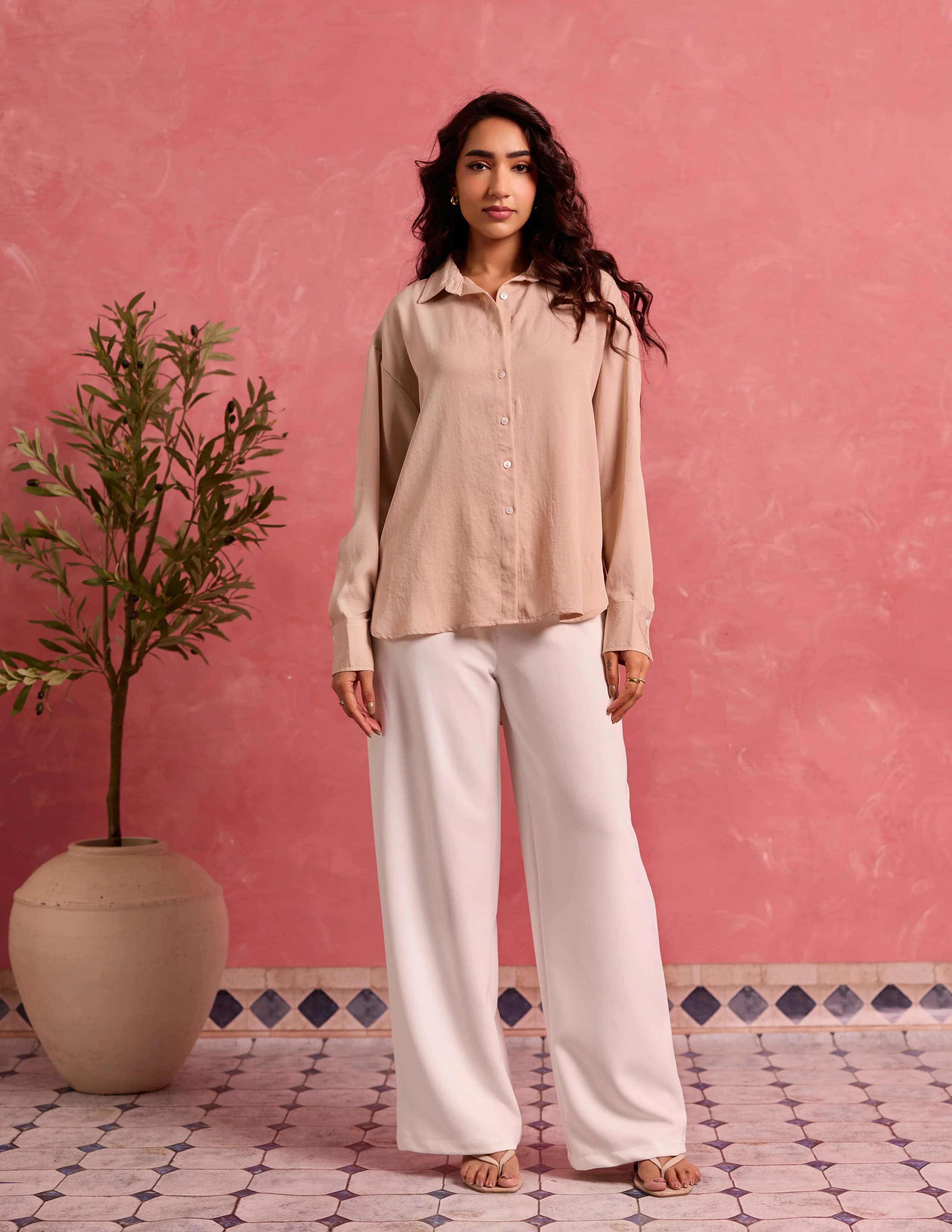 Button Down Oversize Shirt - Image 5