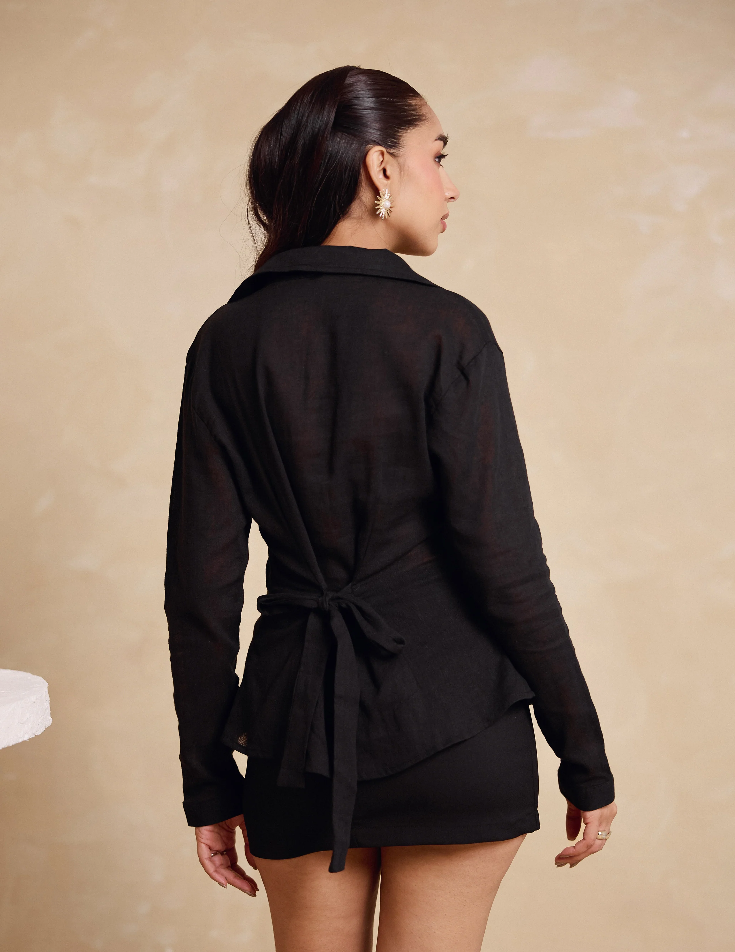 Camp Collar Detailed Shirt - Image 4