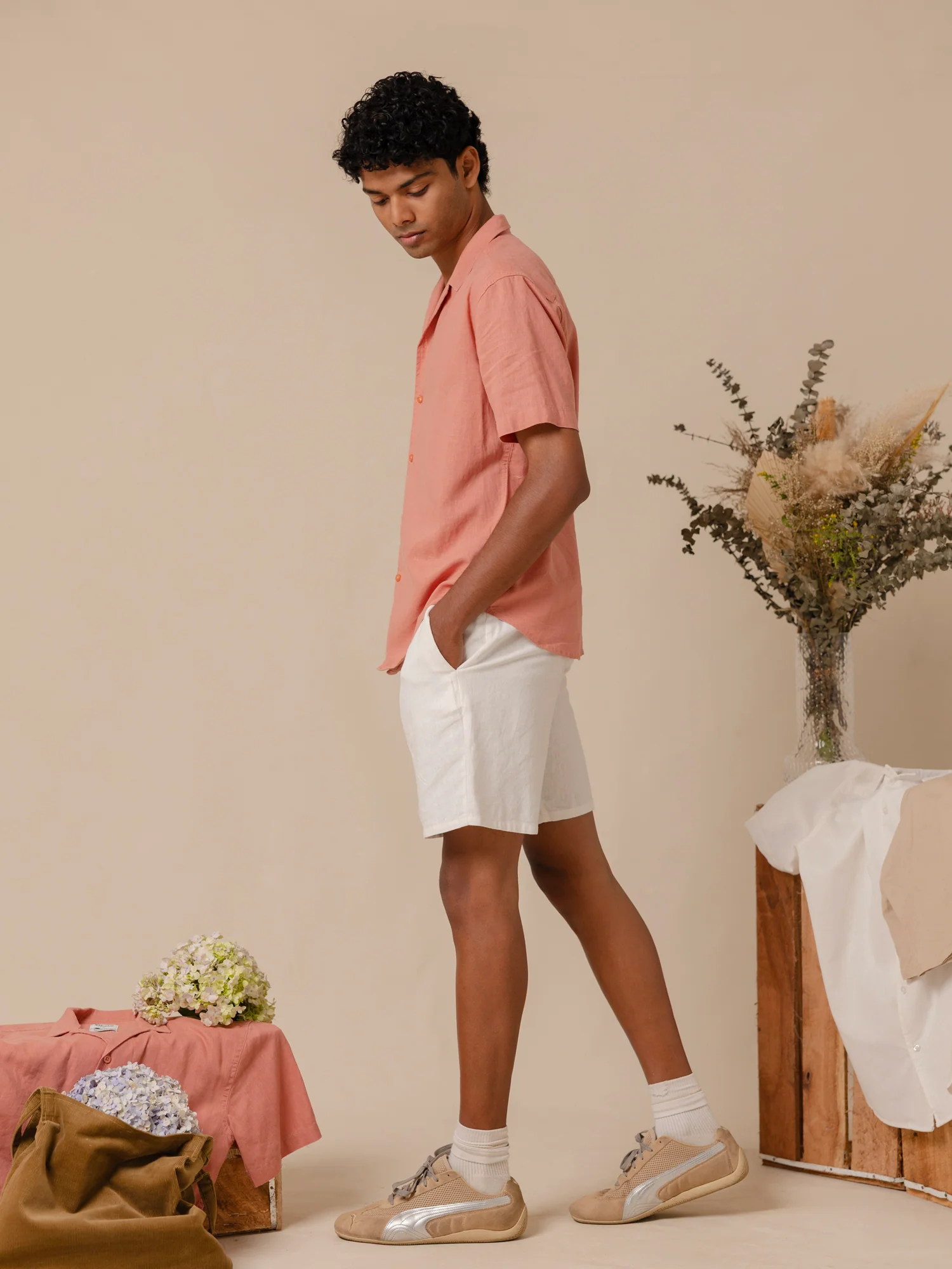 Camp collar regular fit shirt - Image 2