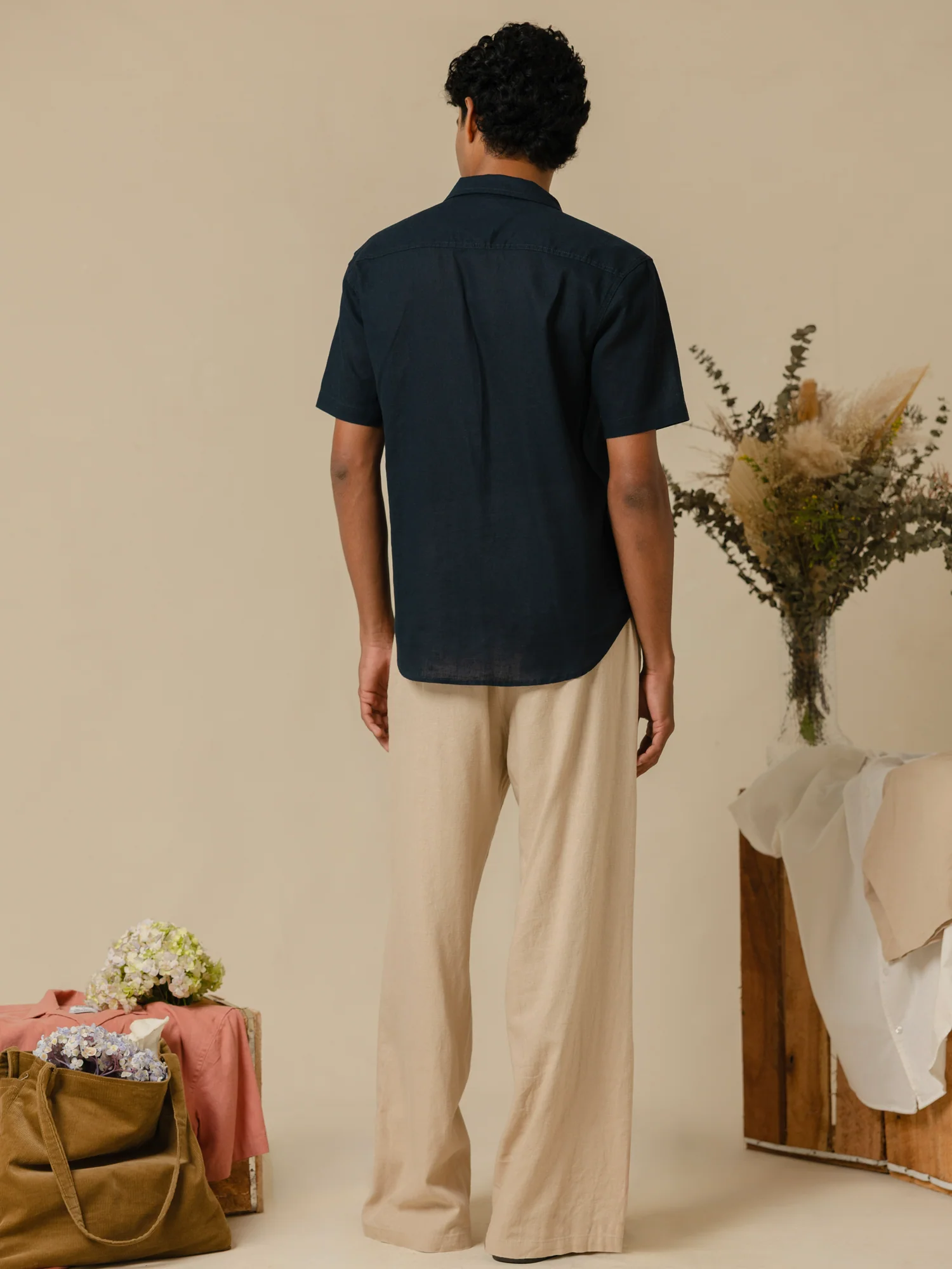 Camp collar regular fit shirt - Image 3