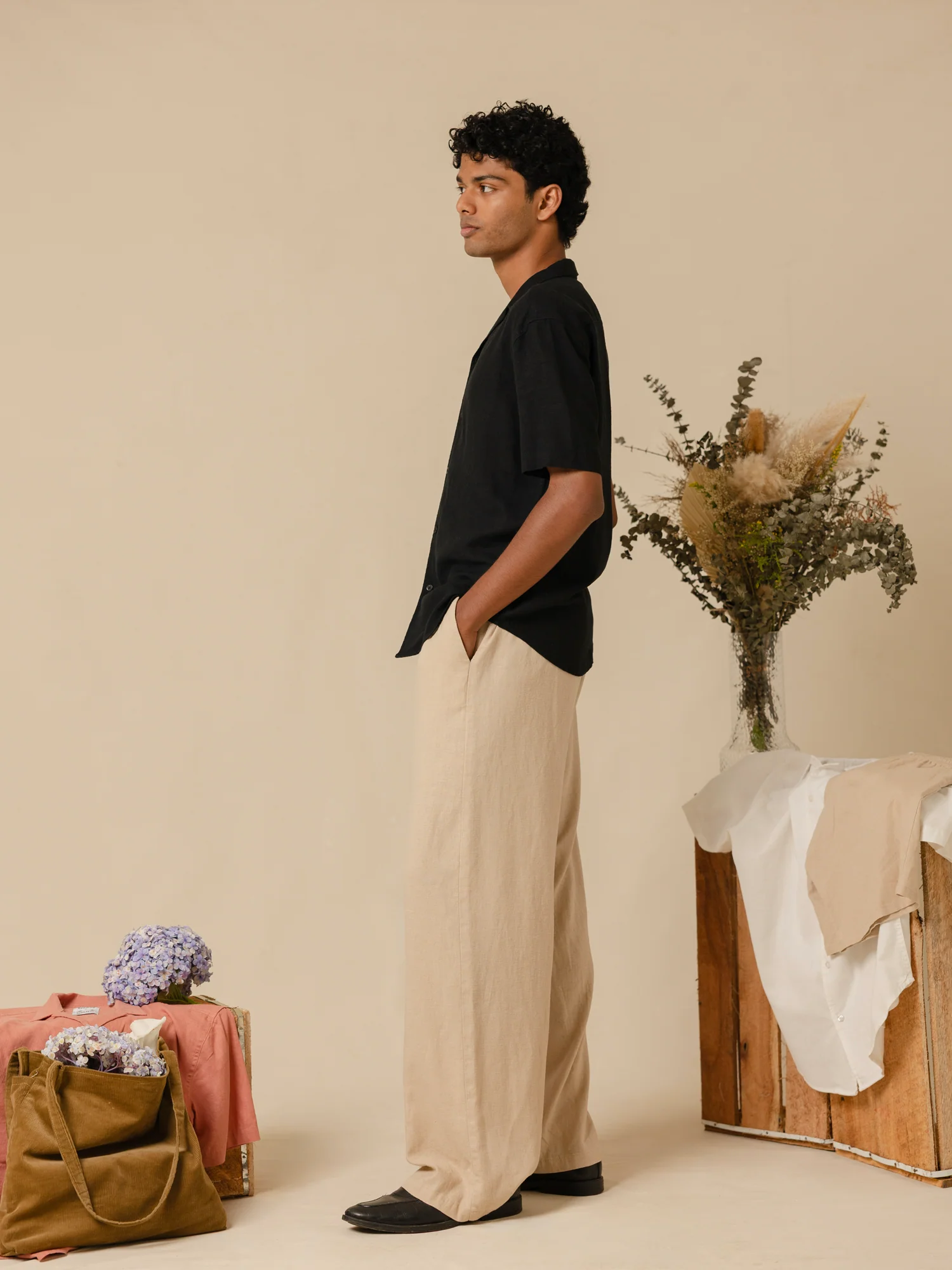 Camp collar regular fit shirt - Image 2