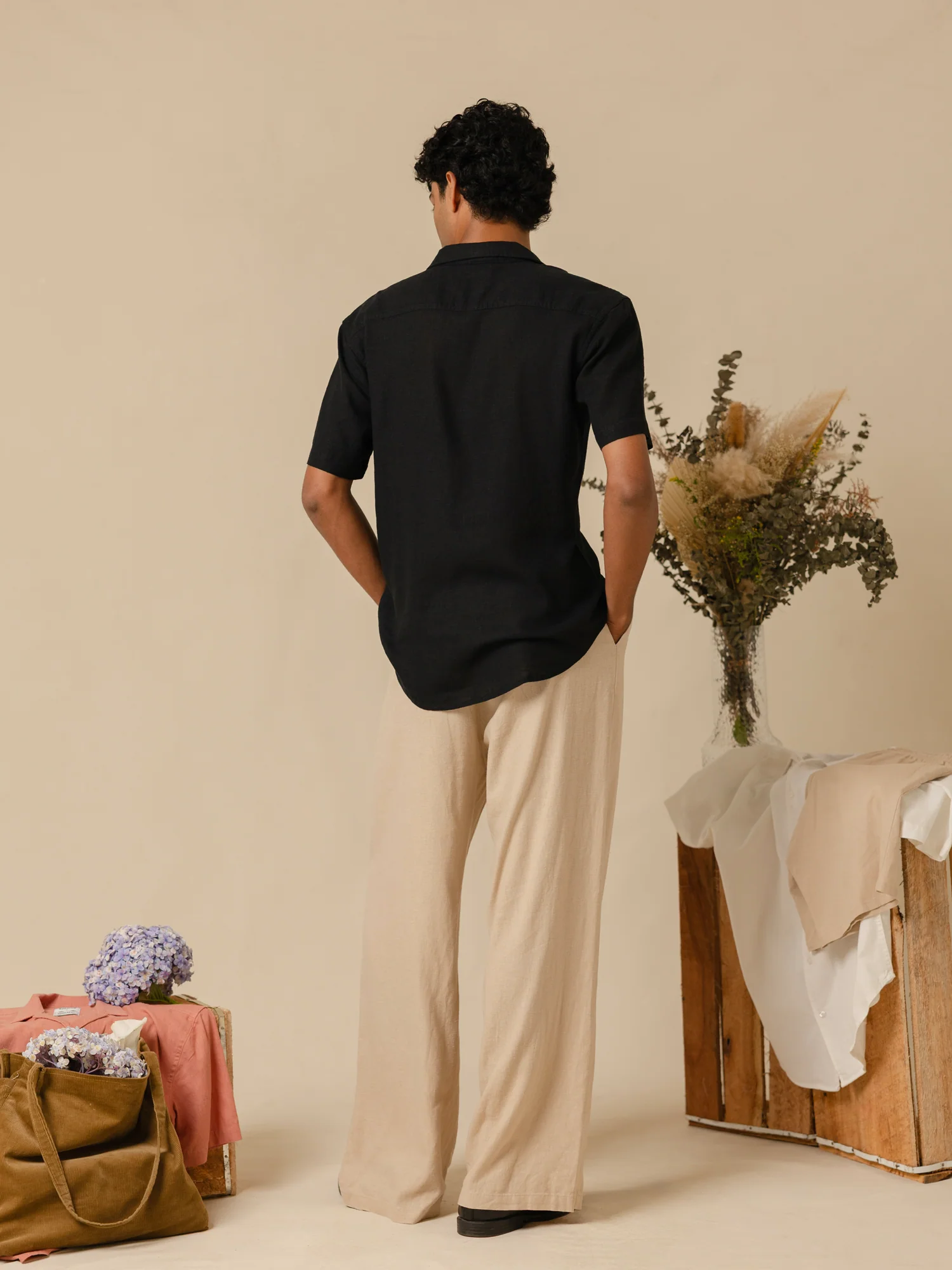 Camp collar regular fit shirt - Image 3