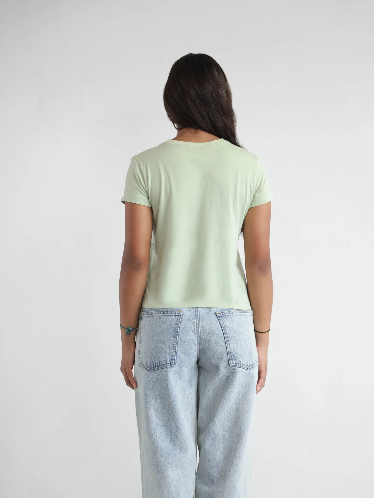 Cap Sleeved Regular Fit T-Shirt - Image 3