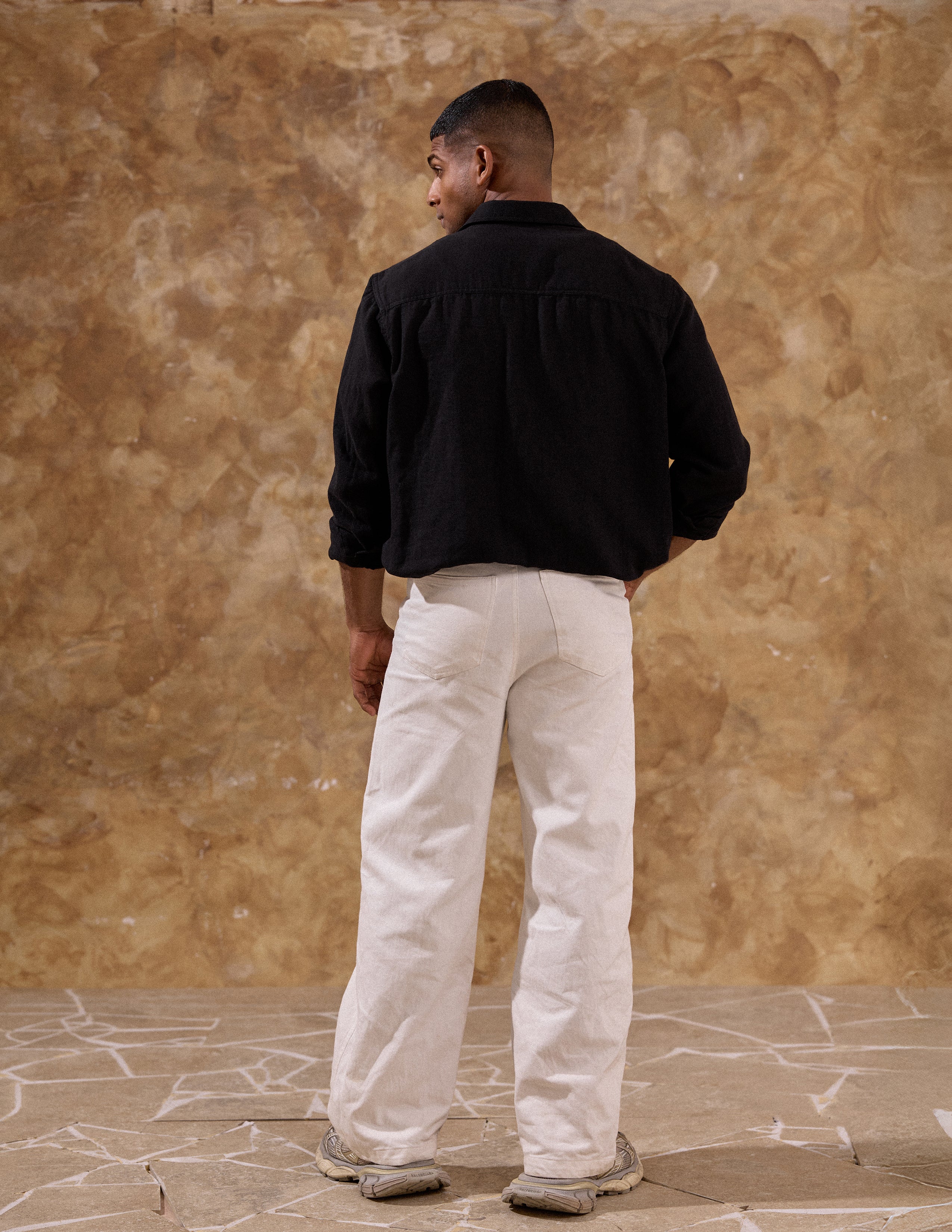 Chest pocket detail long sleeve shirt - Image 4