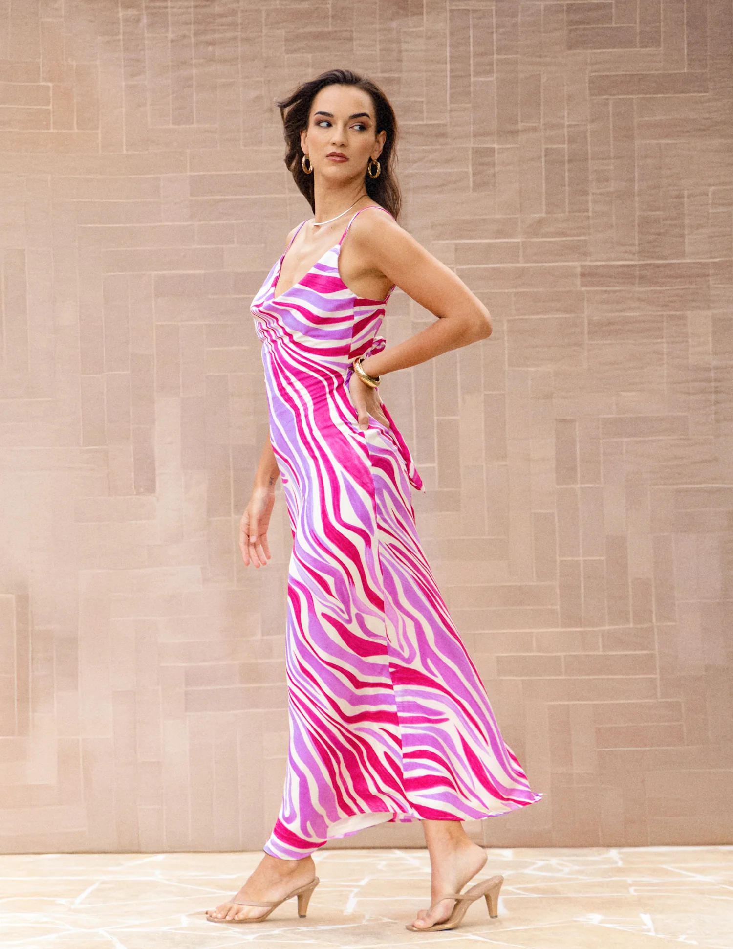 Cowl Neck Maxi Dress - Image 4