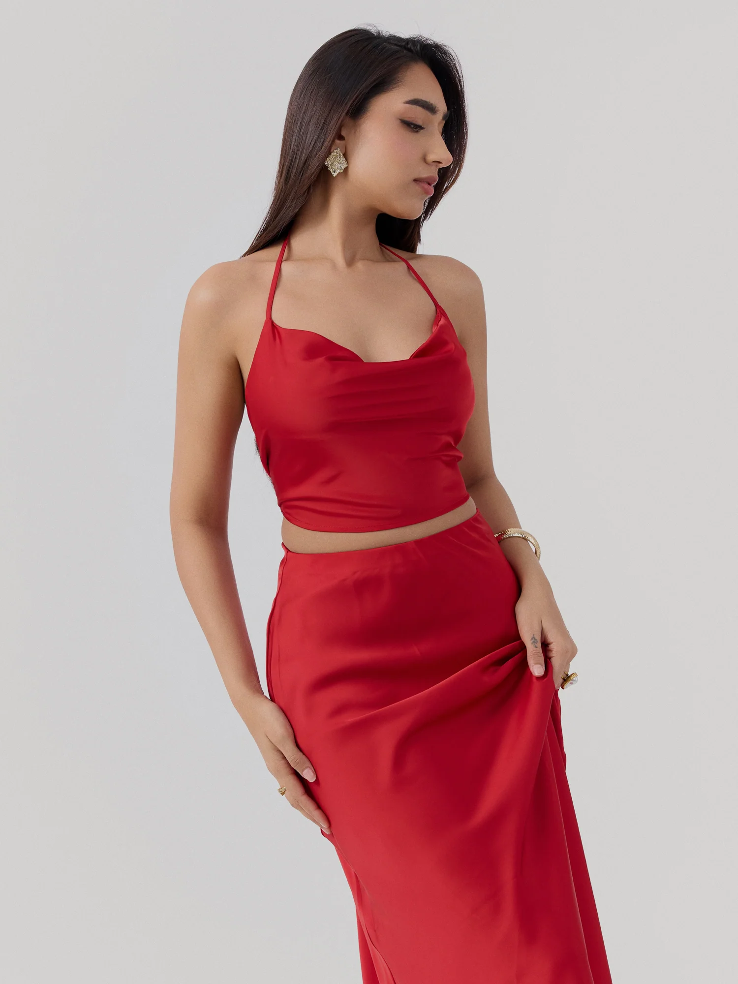 Cowl Neck Top