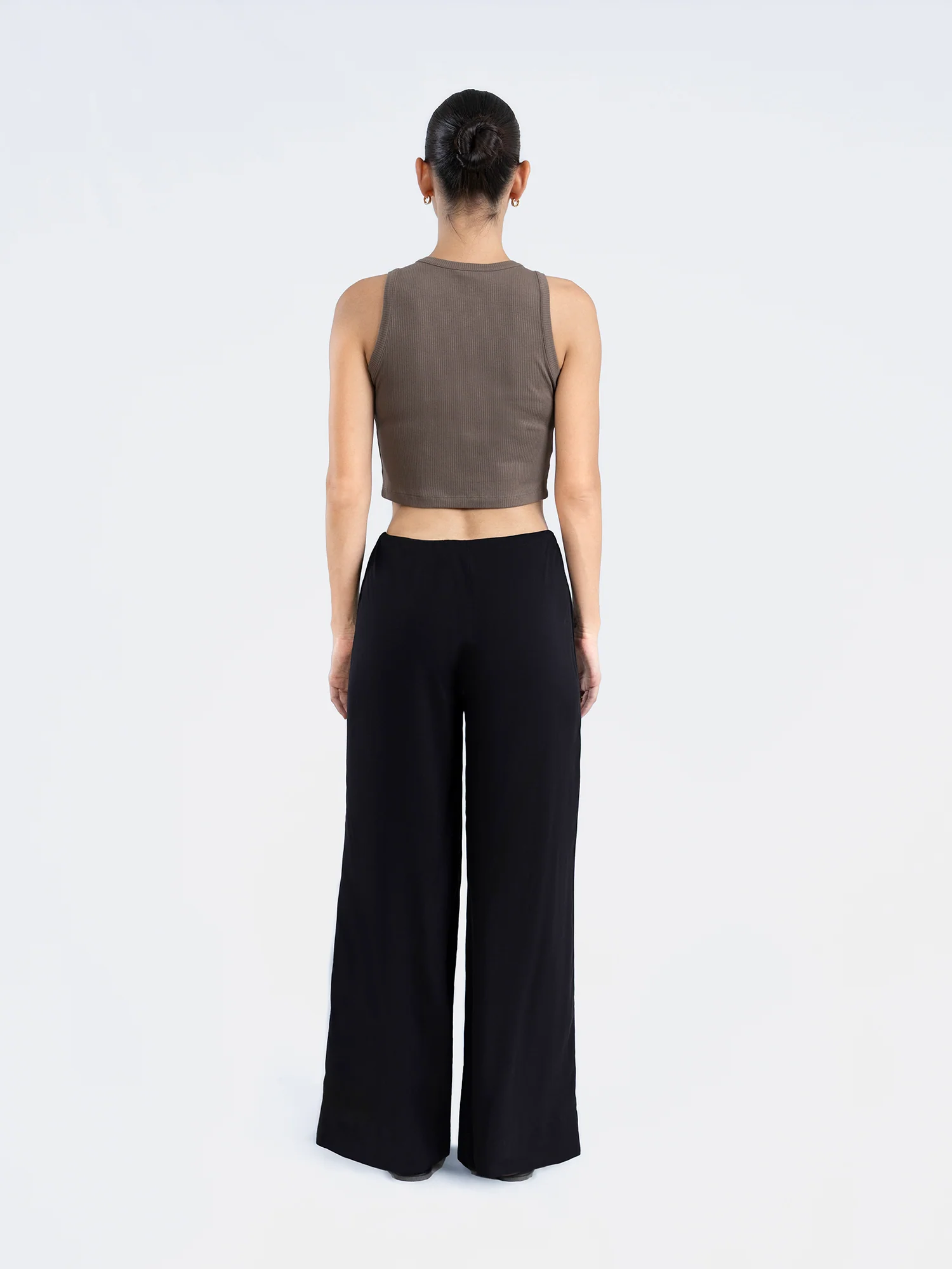 Drawstring Wide Leg Pant - Image 5