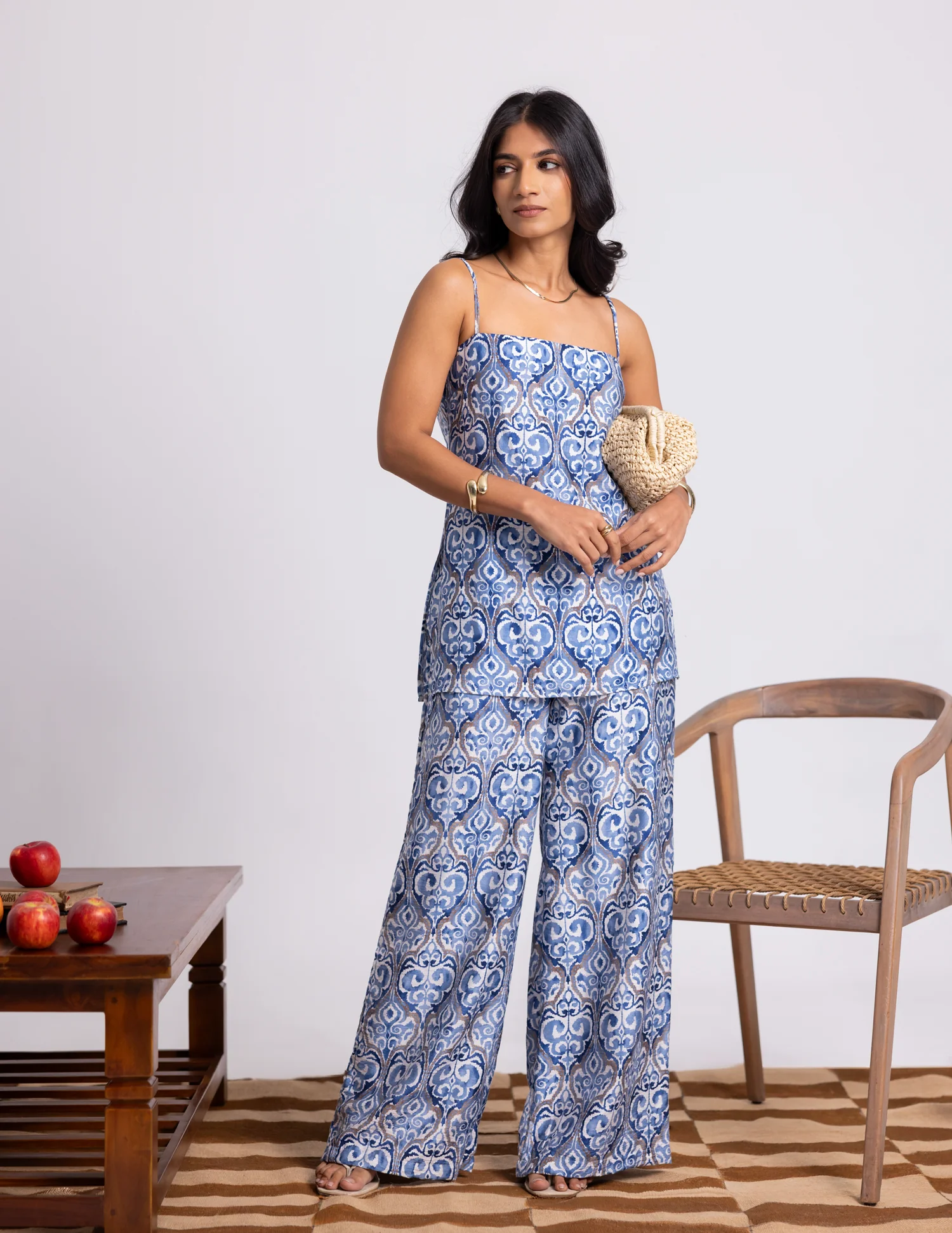 Elsticated Printed Pant