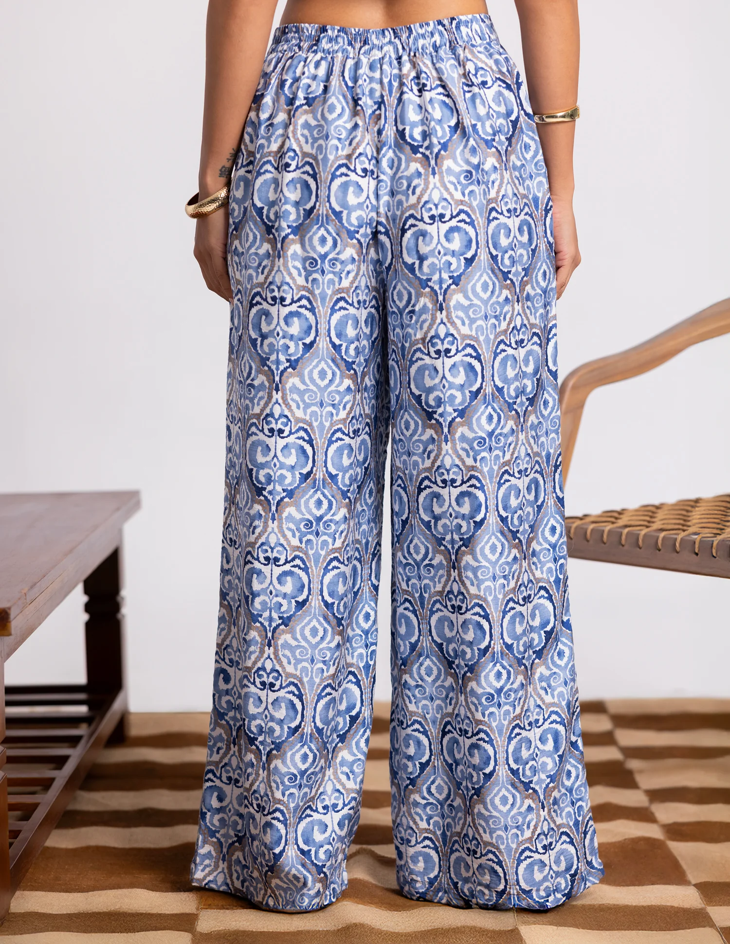 Elsticated Printed Pant - Image 2