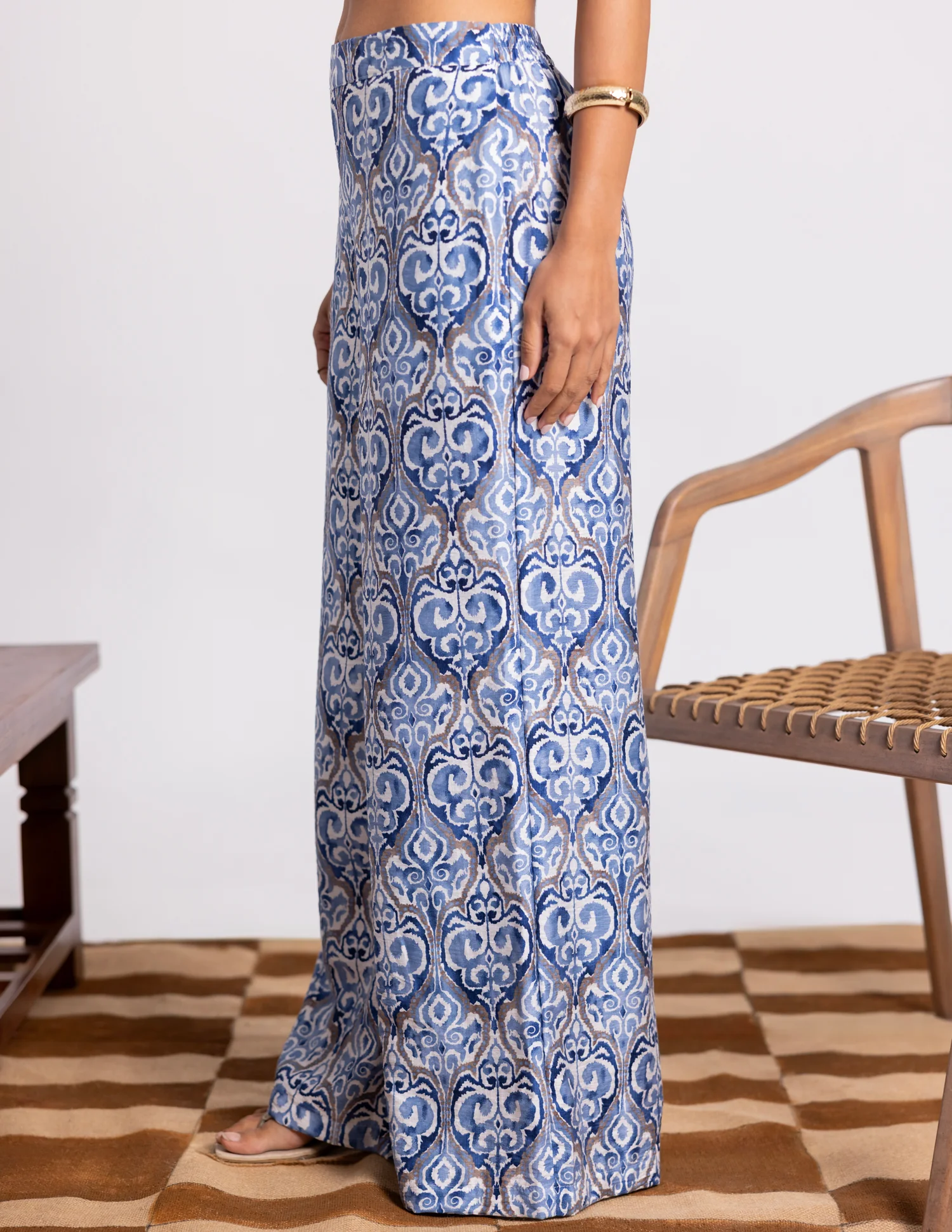 Elsticated Printed Pant - Image 3