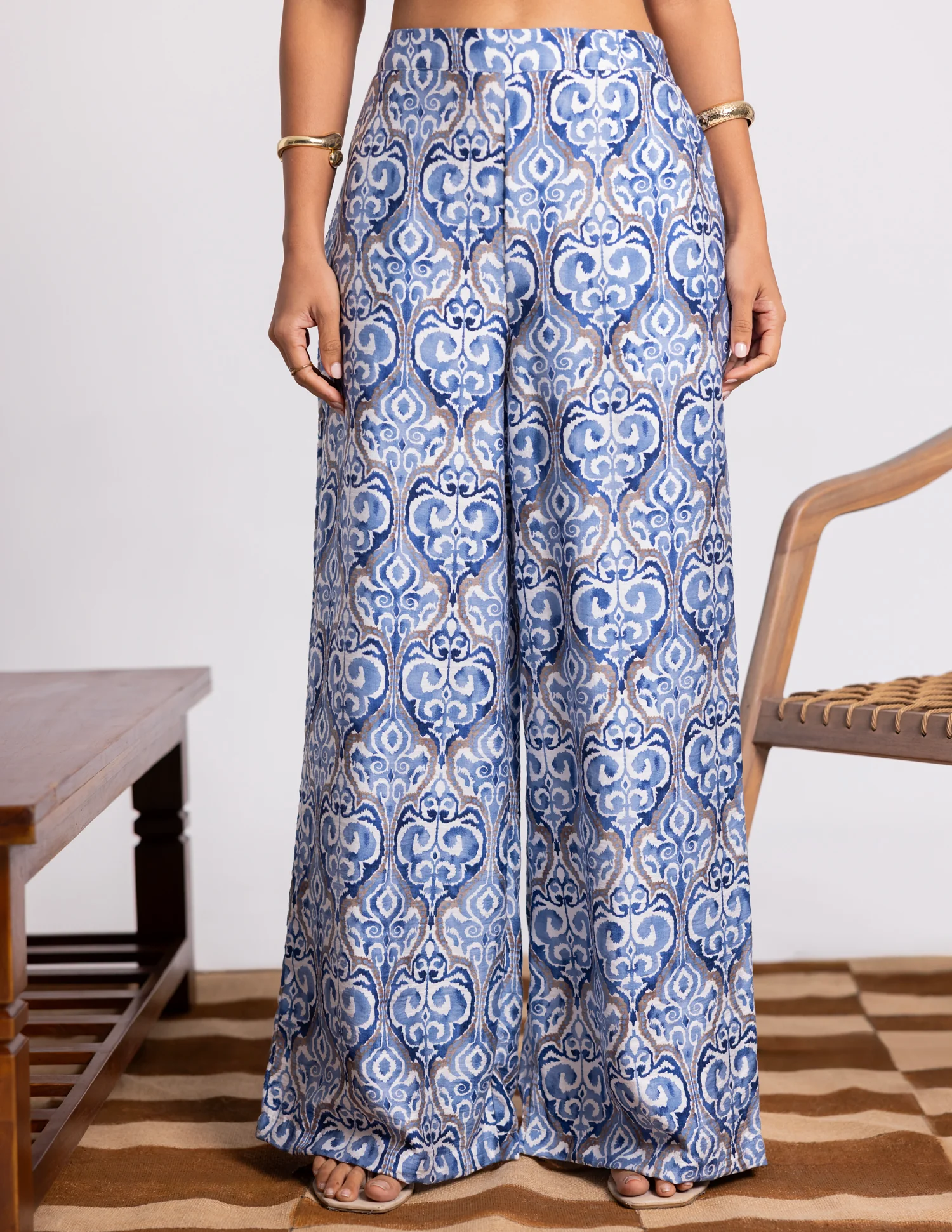 Elsticated Printed Pant - Image 4