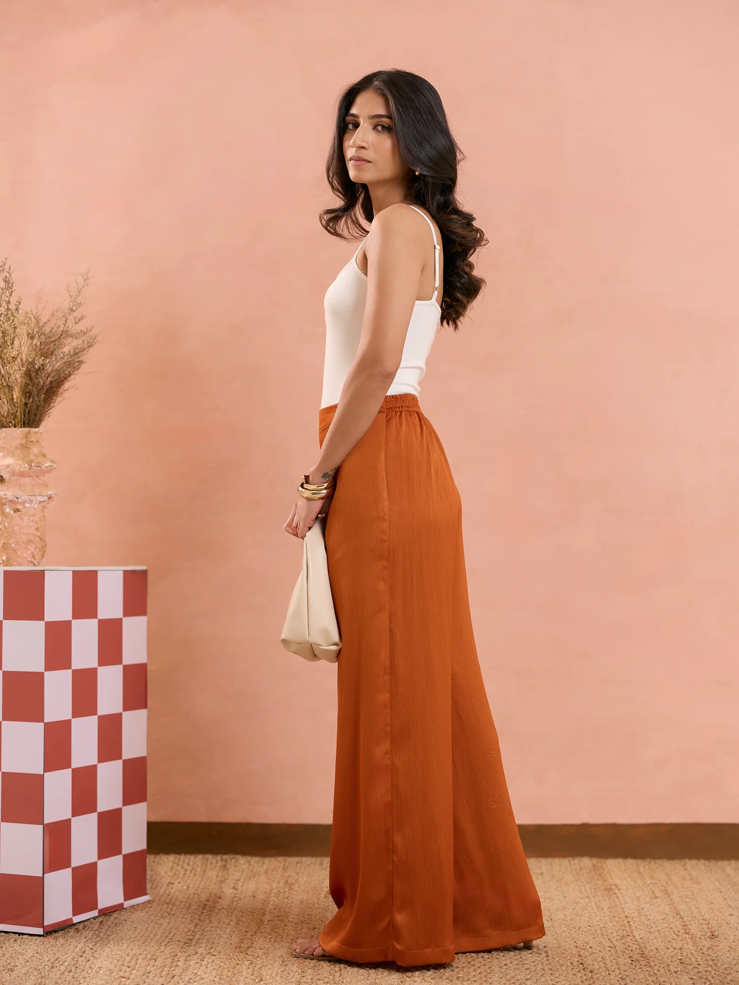 Elasticated Straight Leg Pant - Image 3