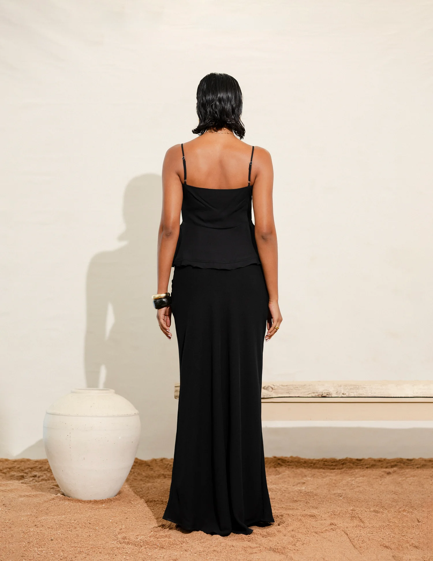 Frill Detailed Front Tie Up Top - Image 3