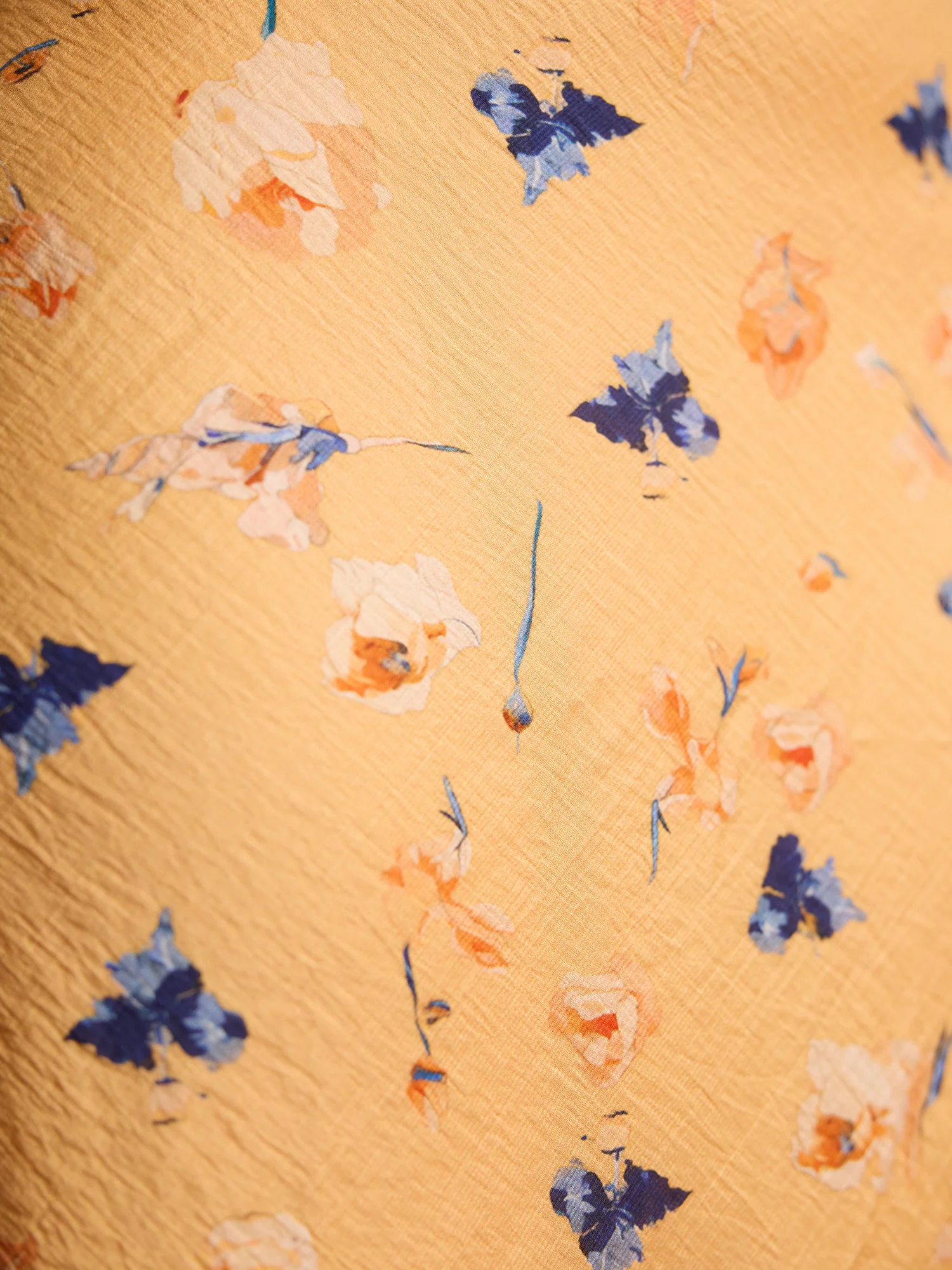 Front Cowl back Tie Up Printed Maxi Dress - Image 2