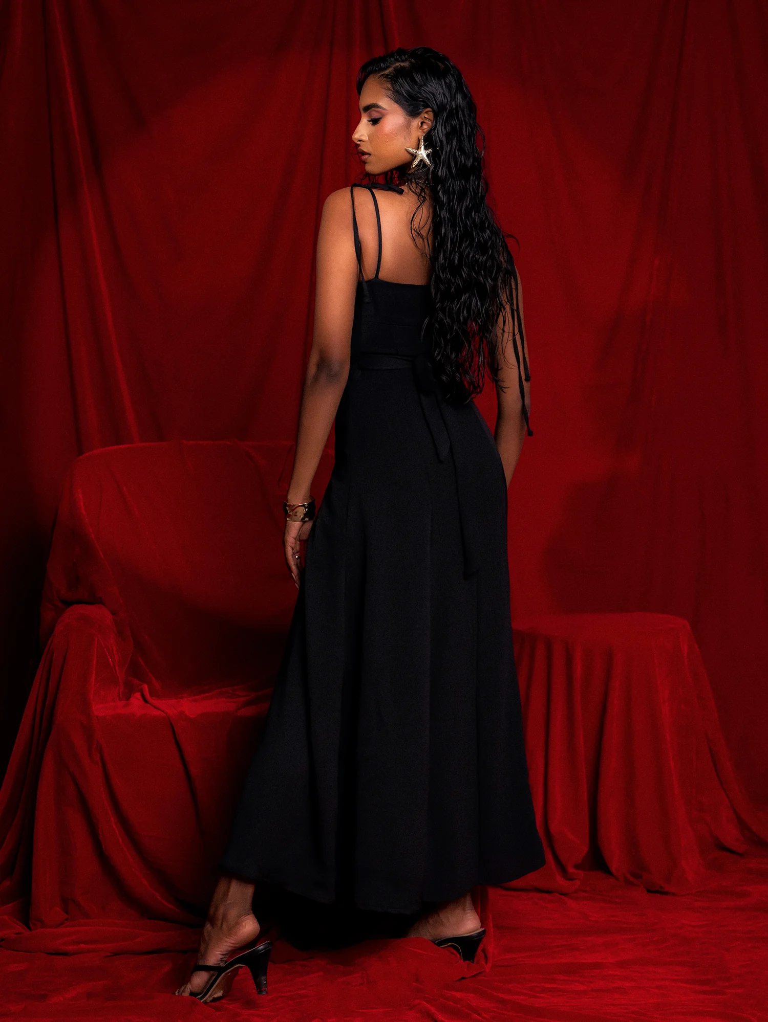 Front Twisted Maxi Dress - Image 4