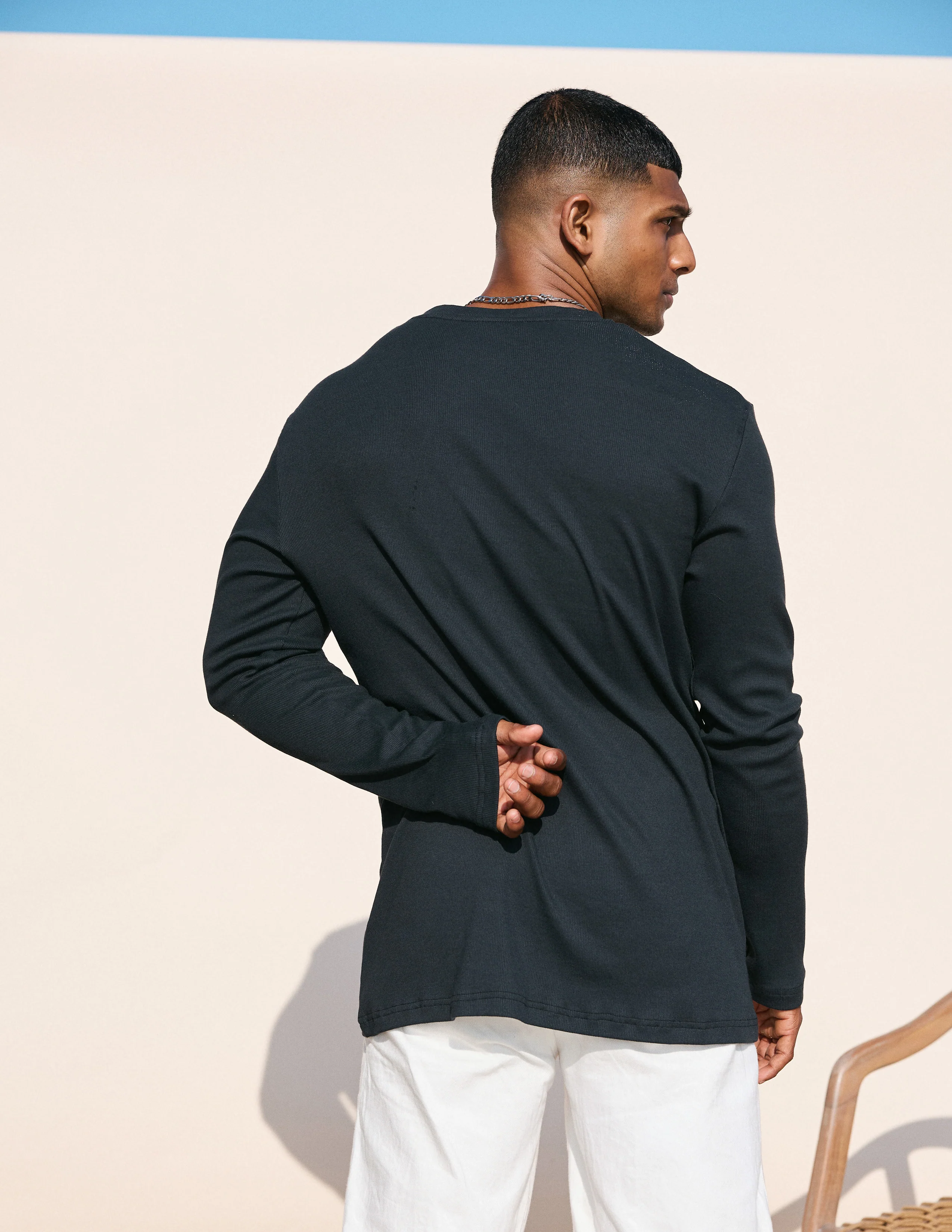 Henely long sleeve shirt - Image 3
