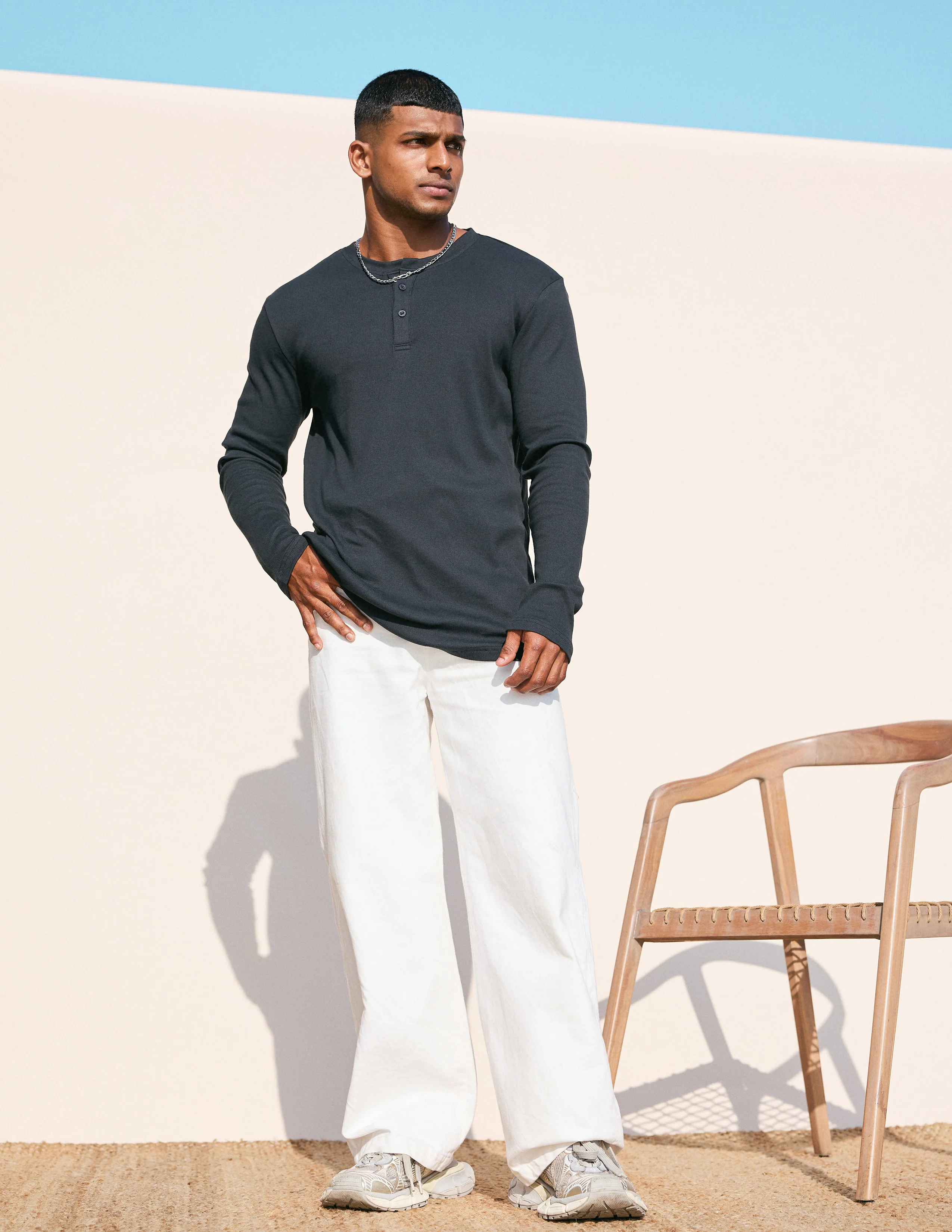 Henely long sleeve shirt - Image 4