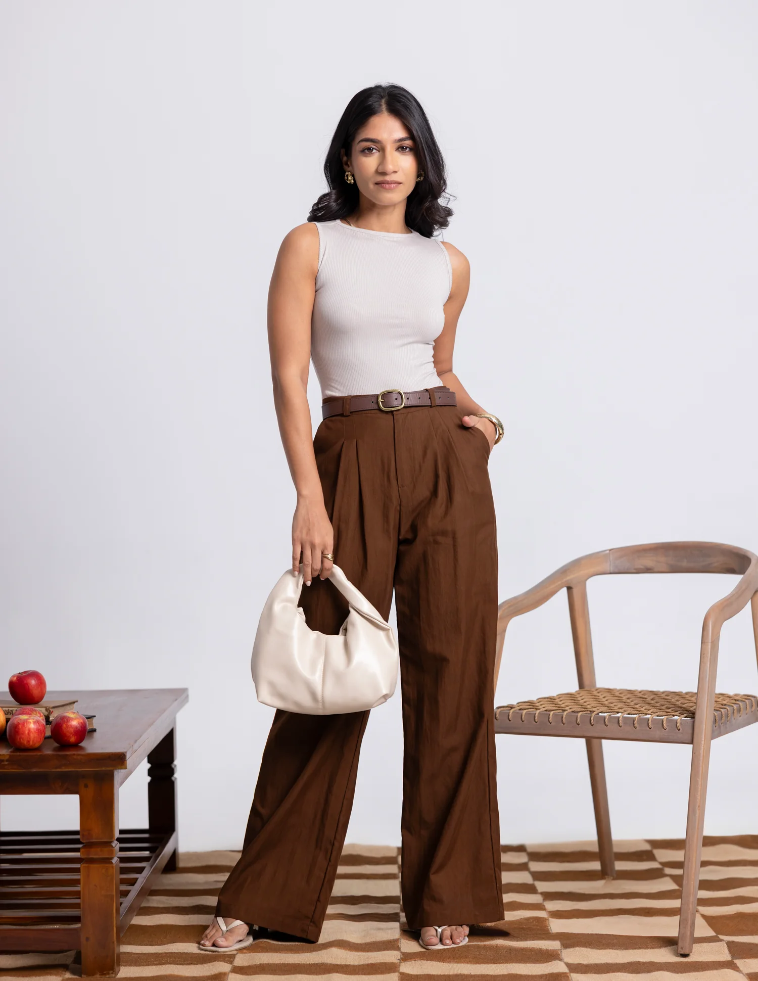 High Neck Body Fitted Top - Image 5