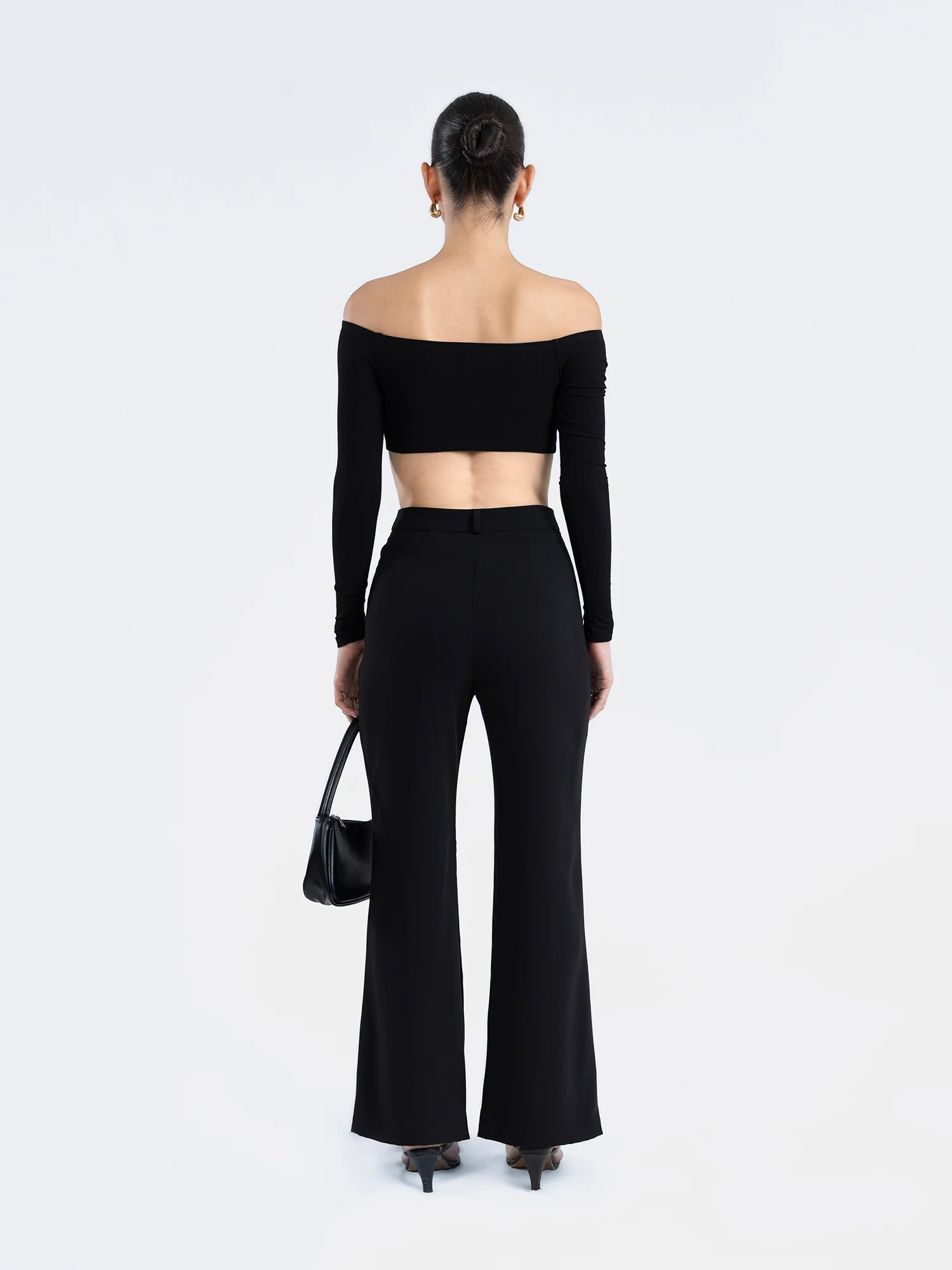 High Waist Boot Leg Pant - Image 5