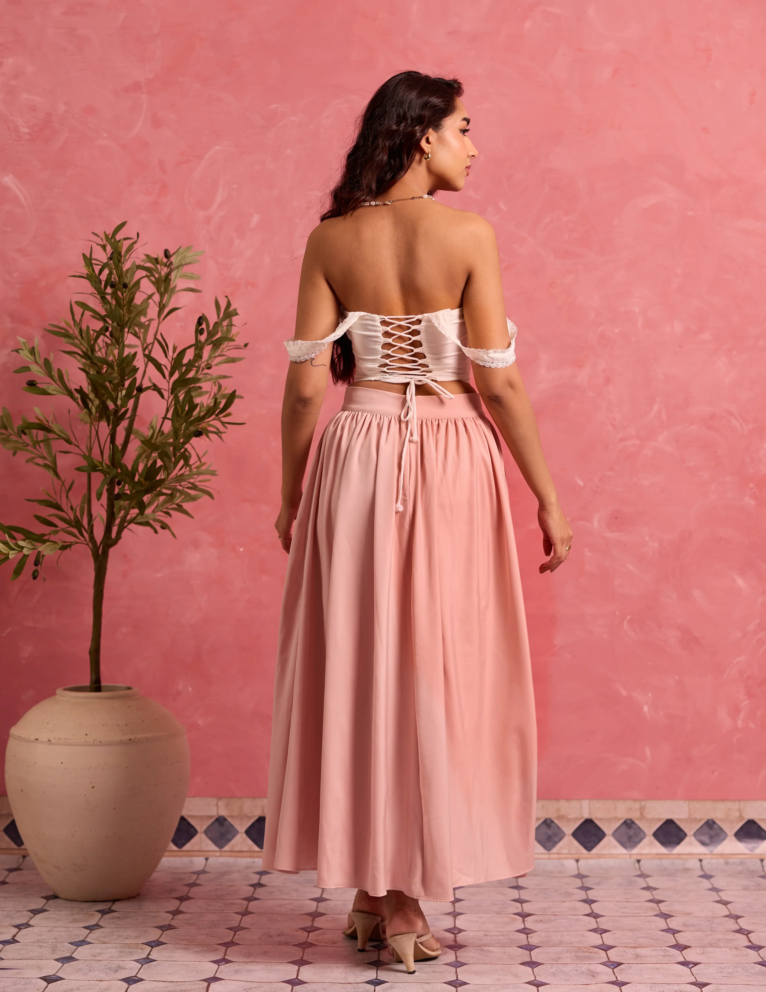 High Waist Maxi Skirt - Image 4