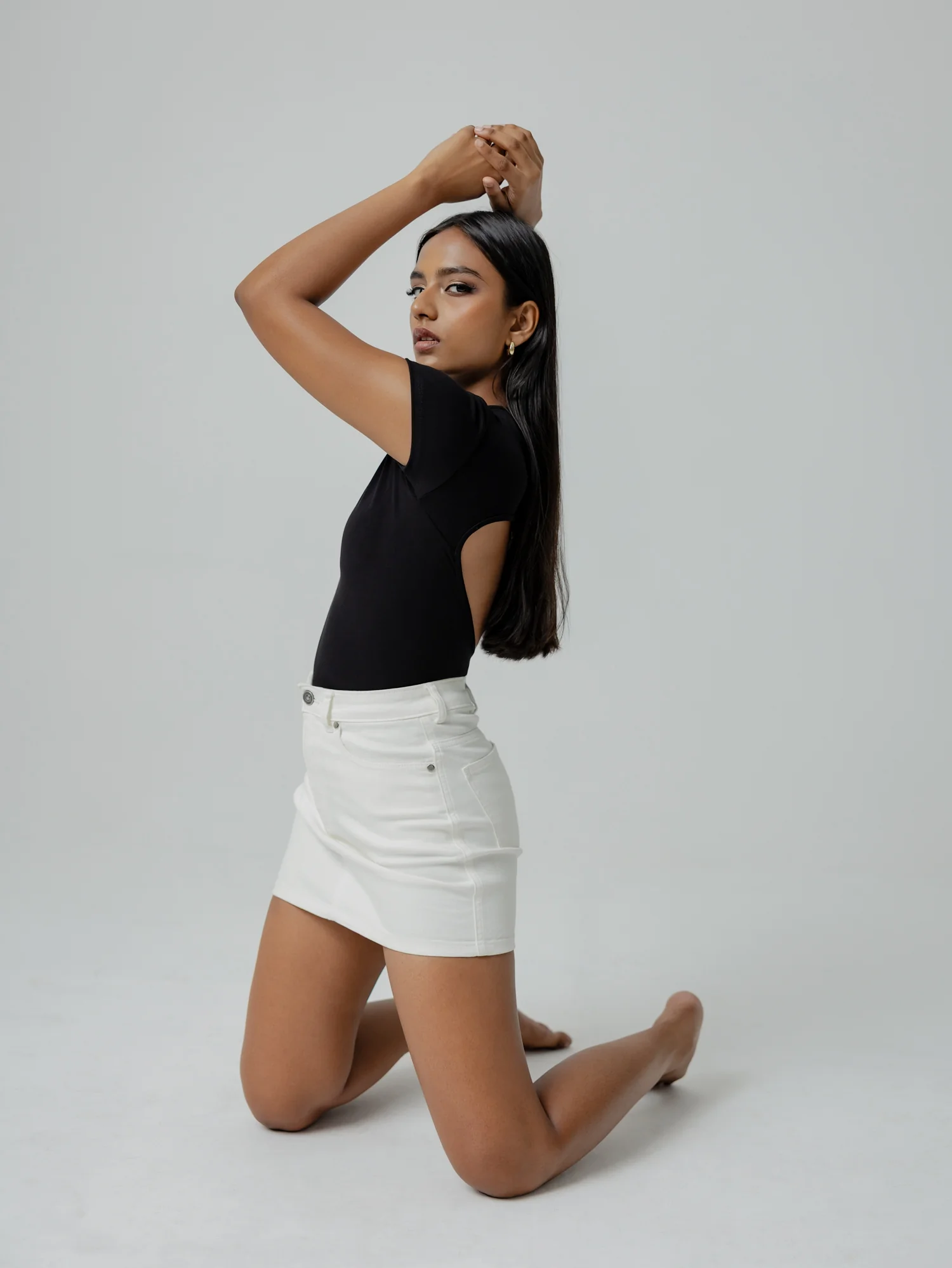 High Waist Mini Skirt - Image 3