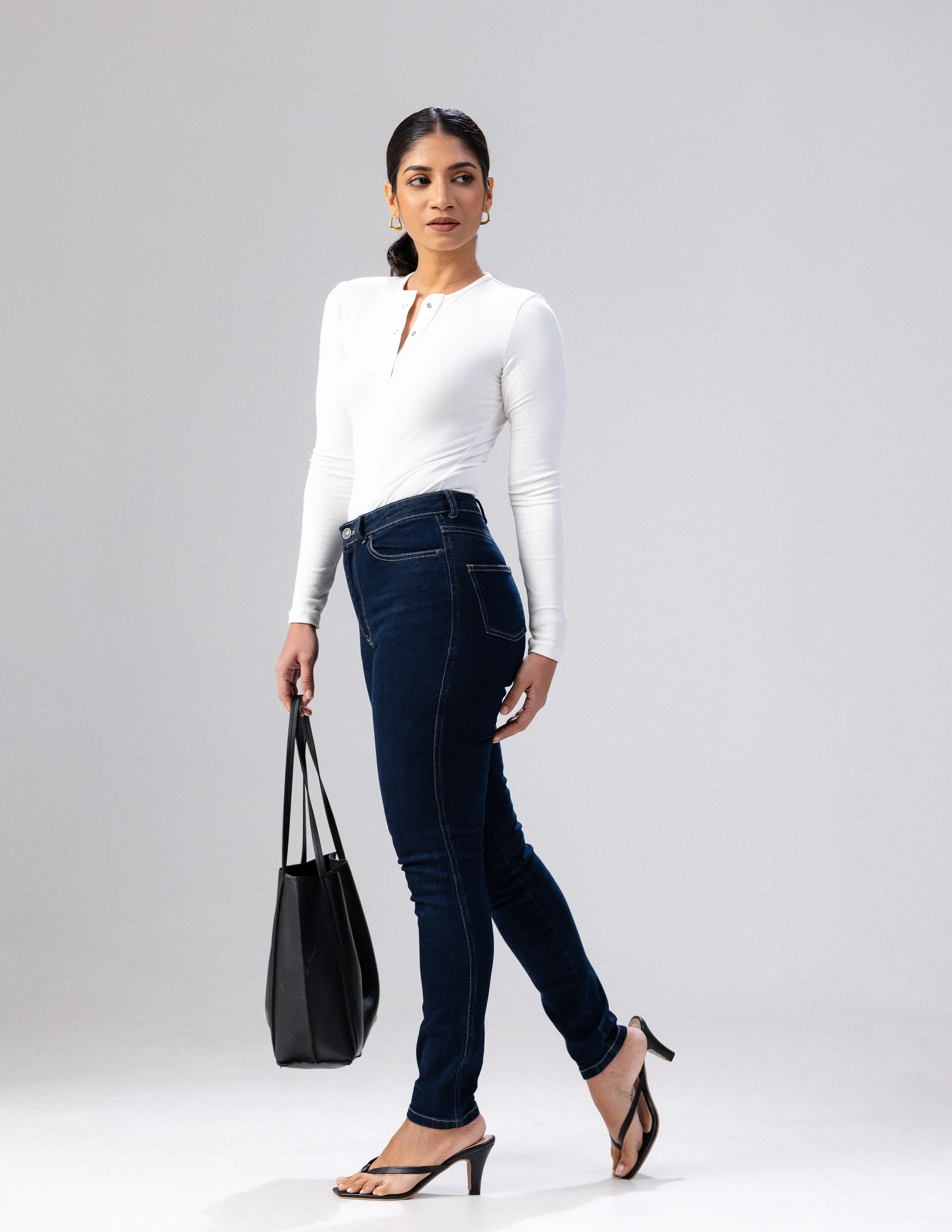 High Waist Skinny Fit Jean - Image 4