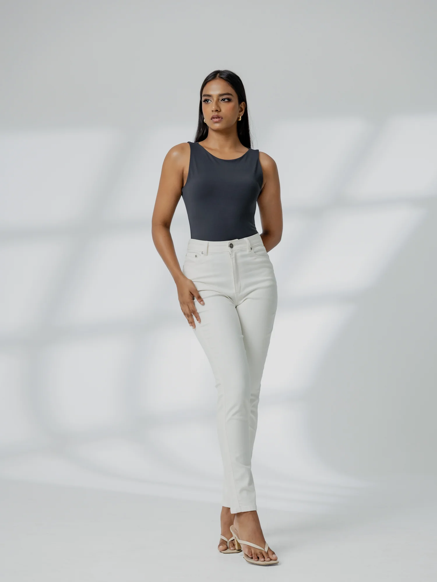High Waist Skinny Fit Jean - Image 4