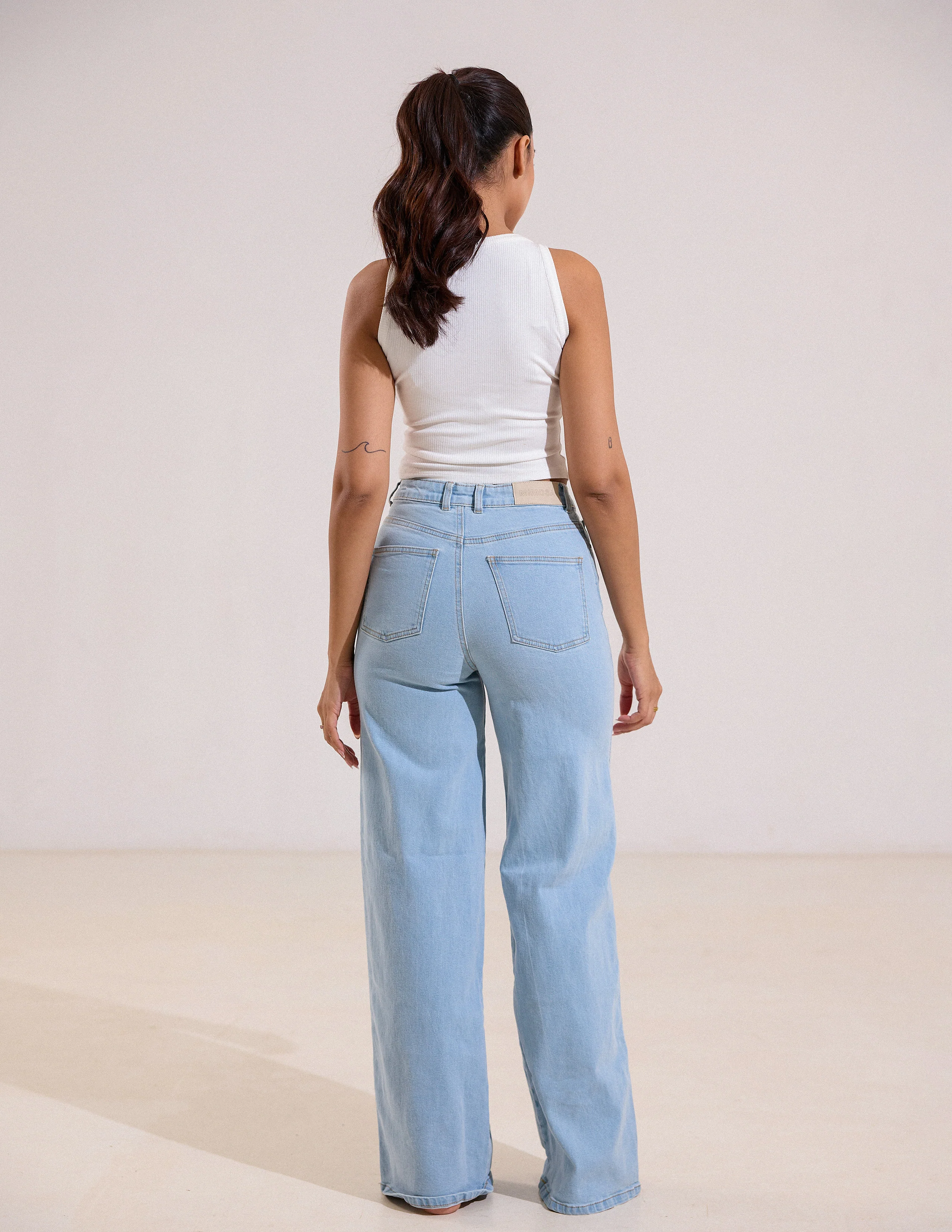 High Waist Wide Leg Jean - Image 4