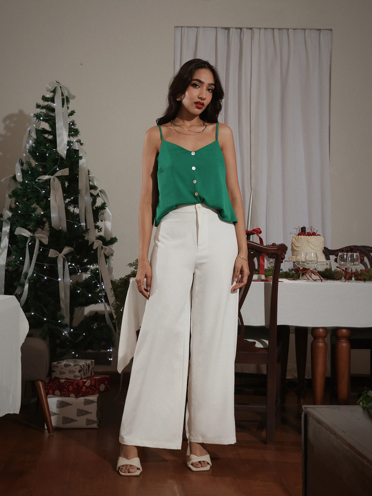 High Waist Wide Leg Pant - Image 4