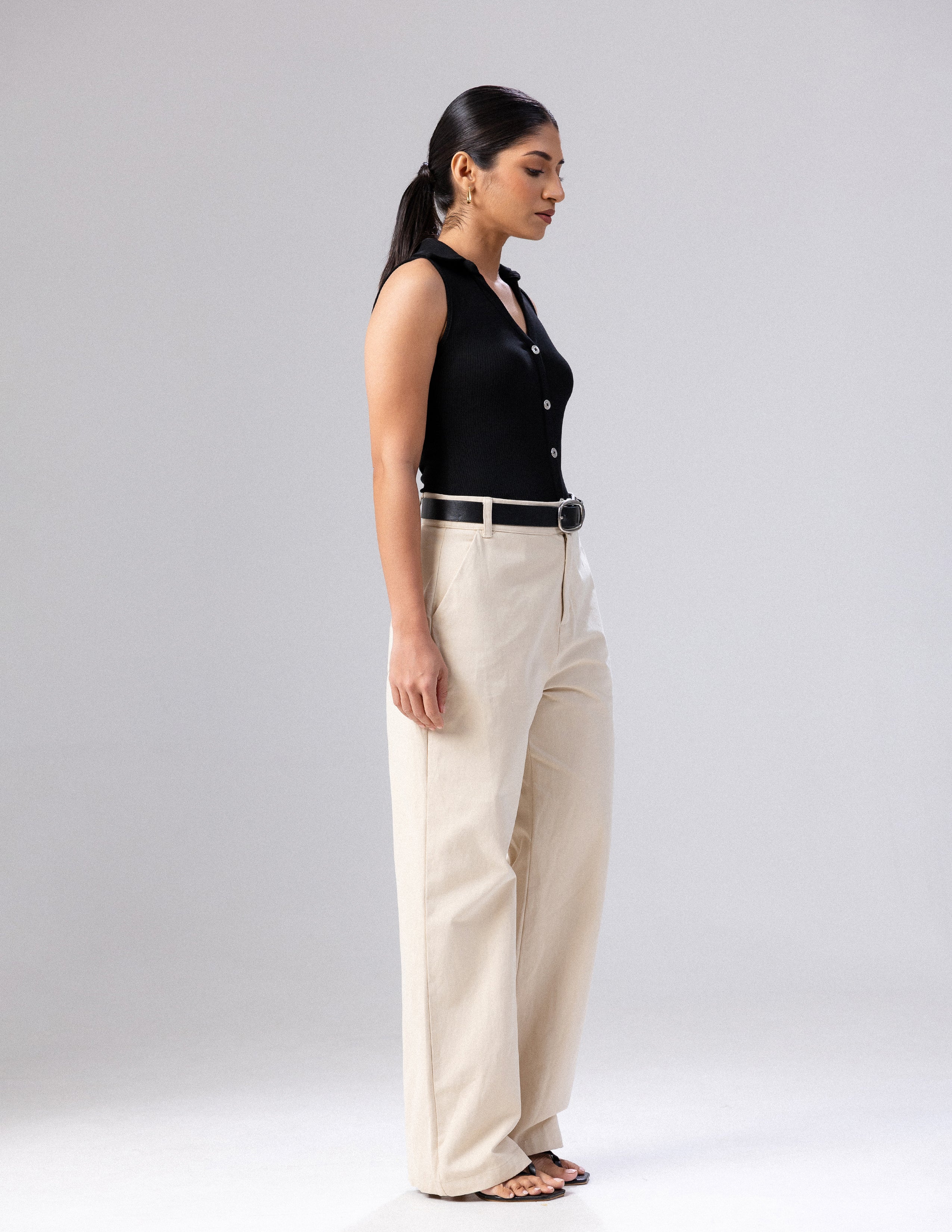 High Waist Wide Leg Pant - Image 4