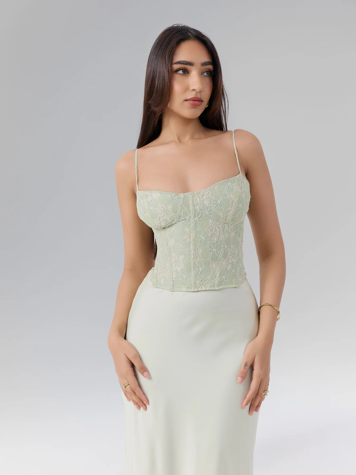 Lace Corset Top